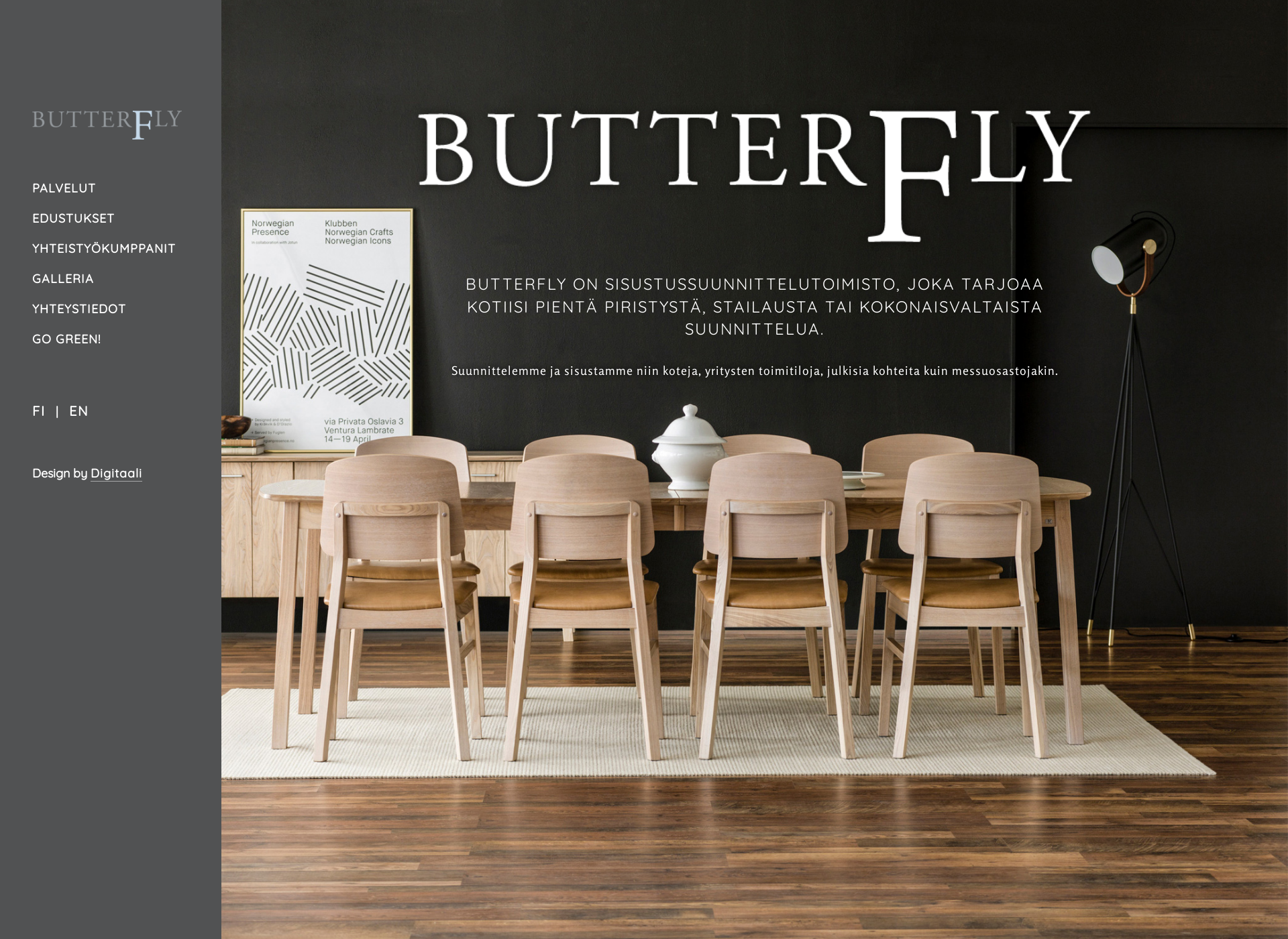 Skärmdump för butterfly.fi