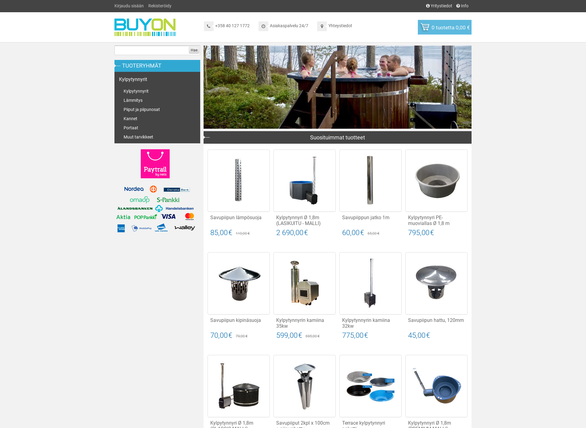Screenshot for buyon.fi