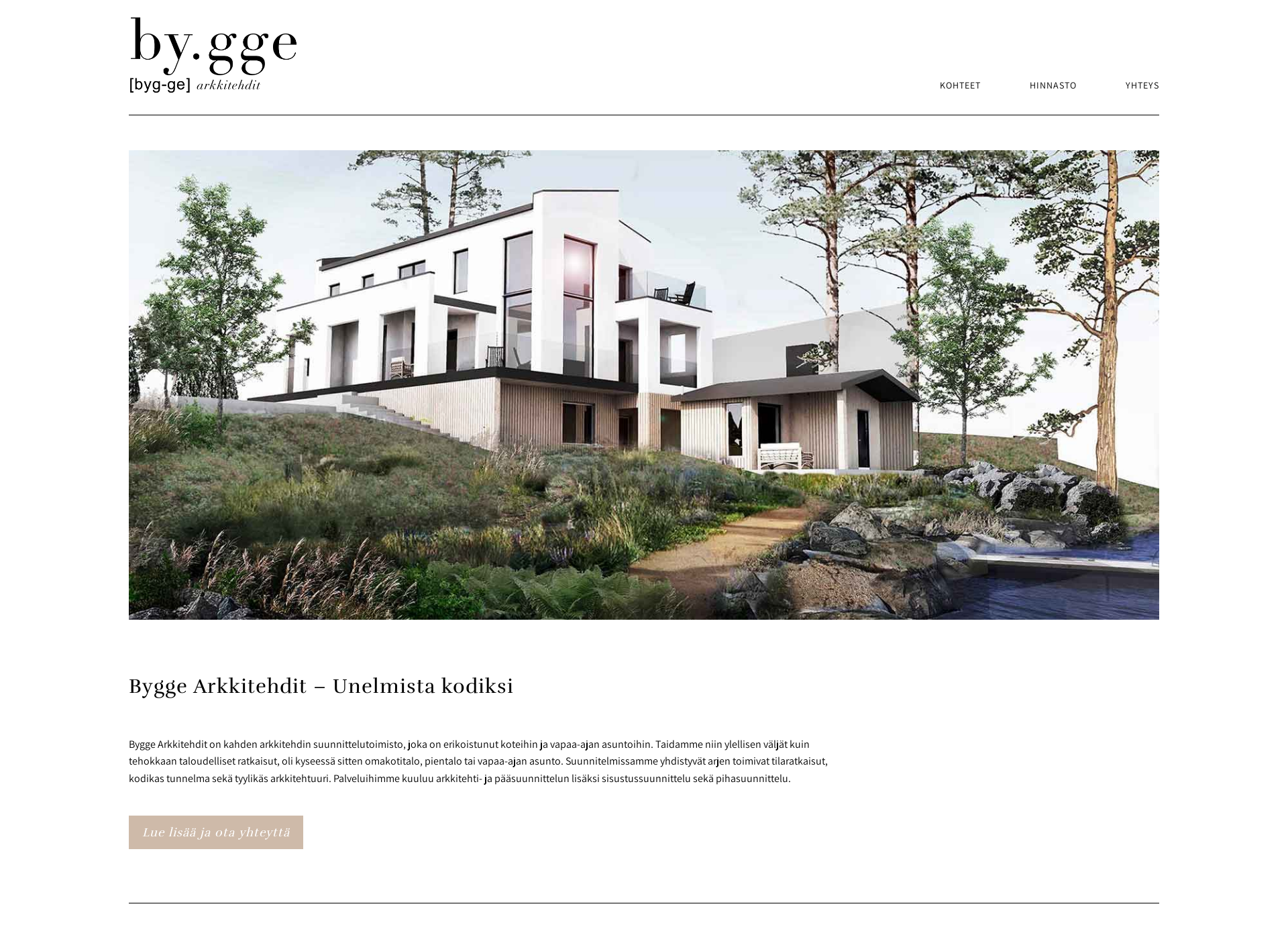 Screenshot for byggearkkitehdit.fi