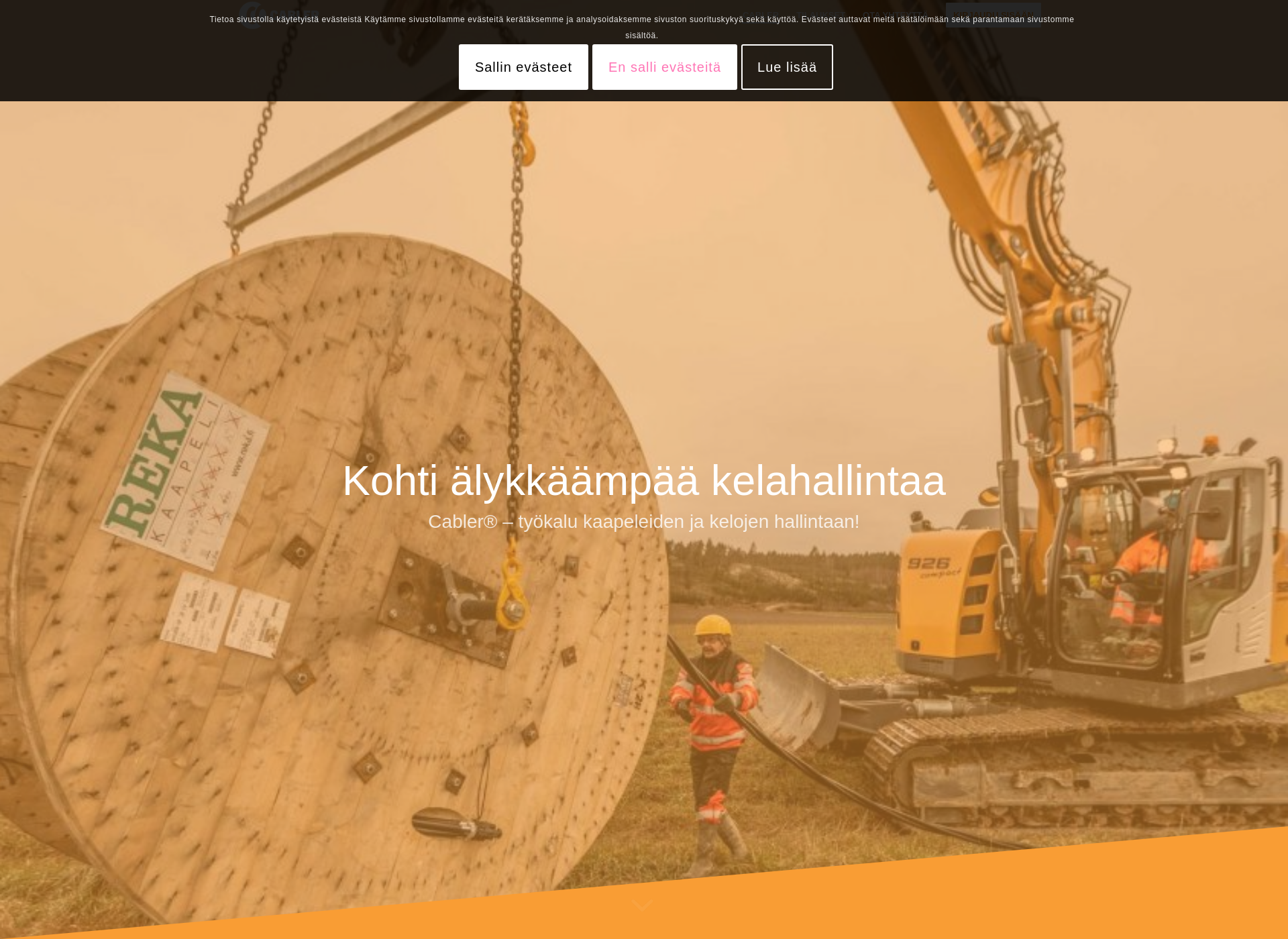 Skärmdump för cabler.fi
