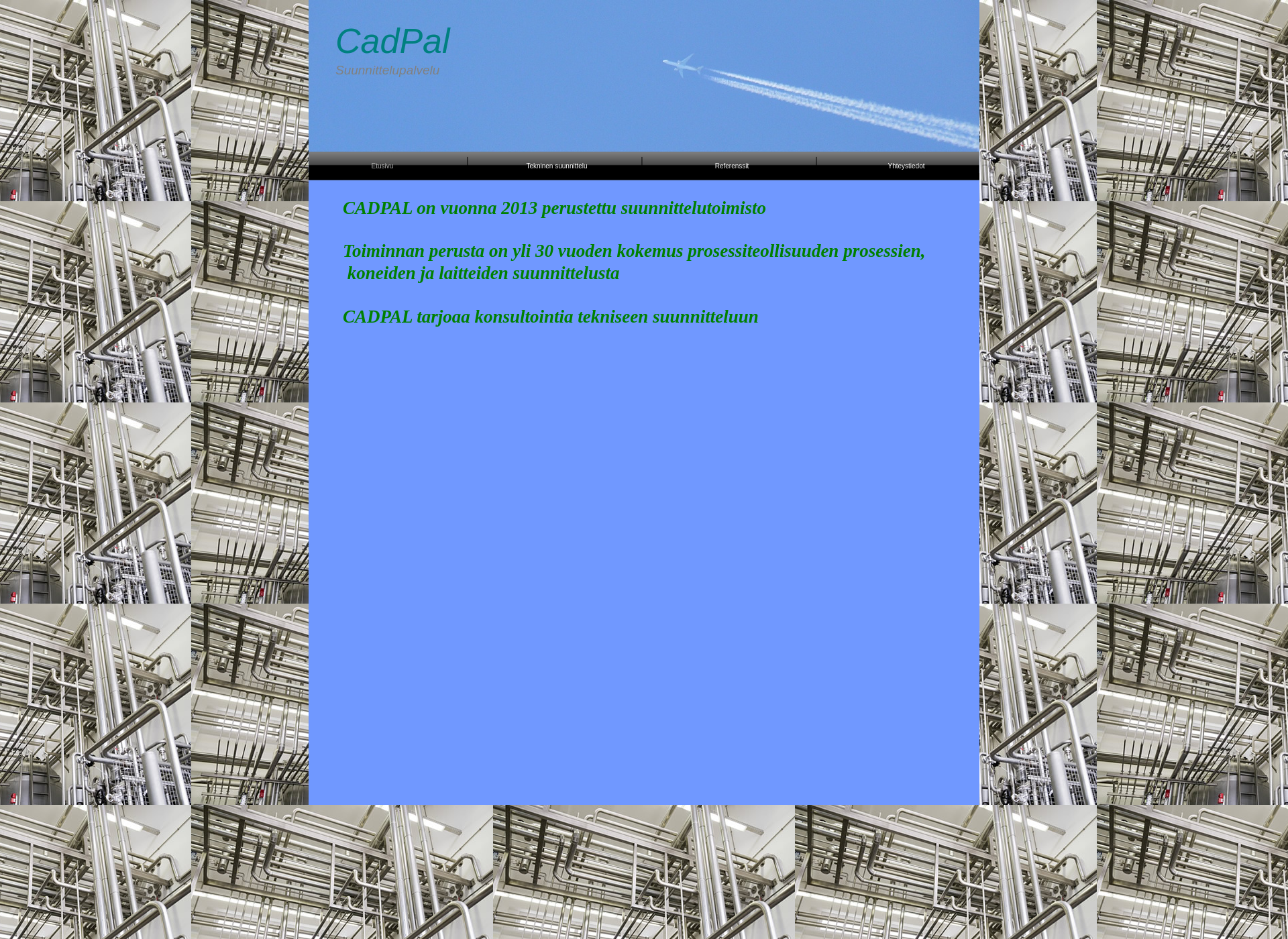 Skärmdump för cadpal.fi