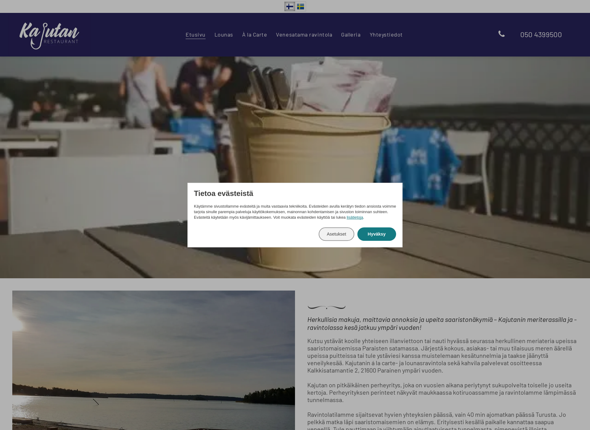 Screenshot for cafekajutan.fi