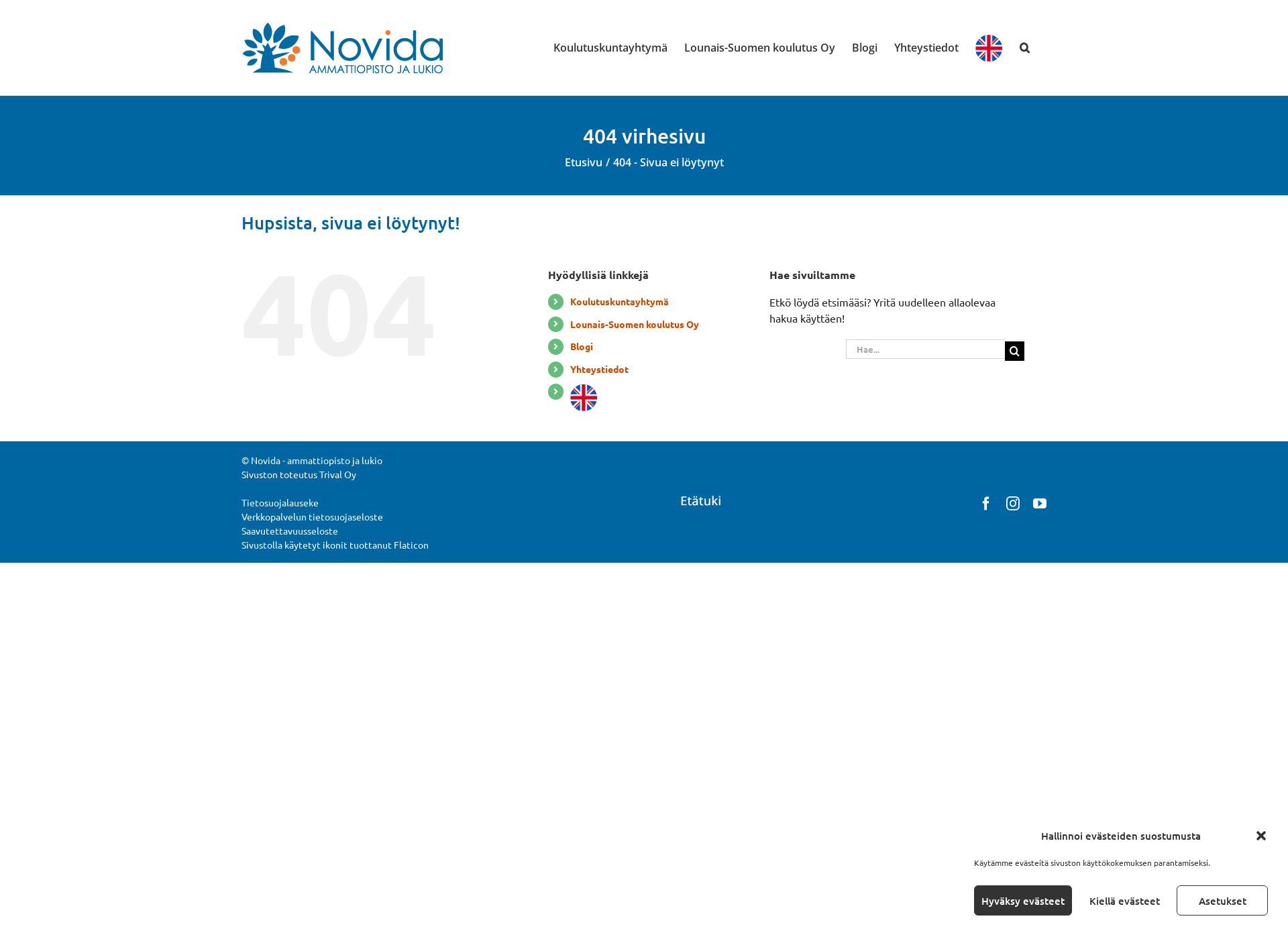 Screenshot for cahvida.fi