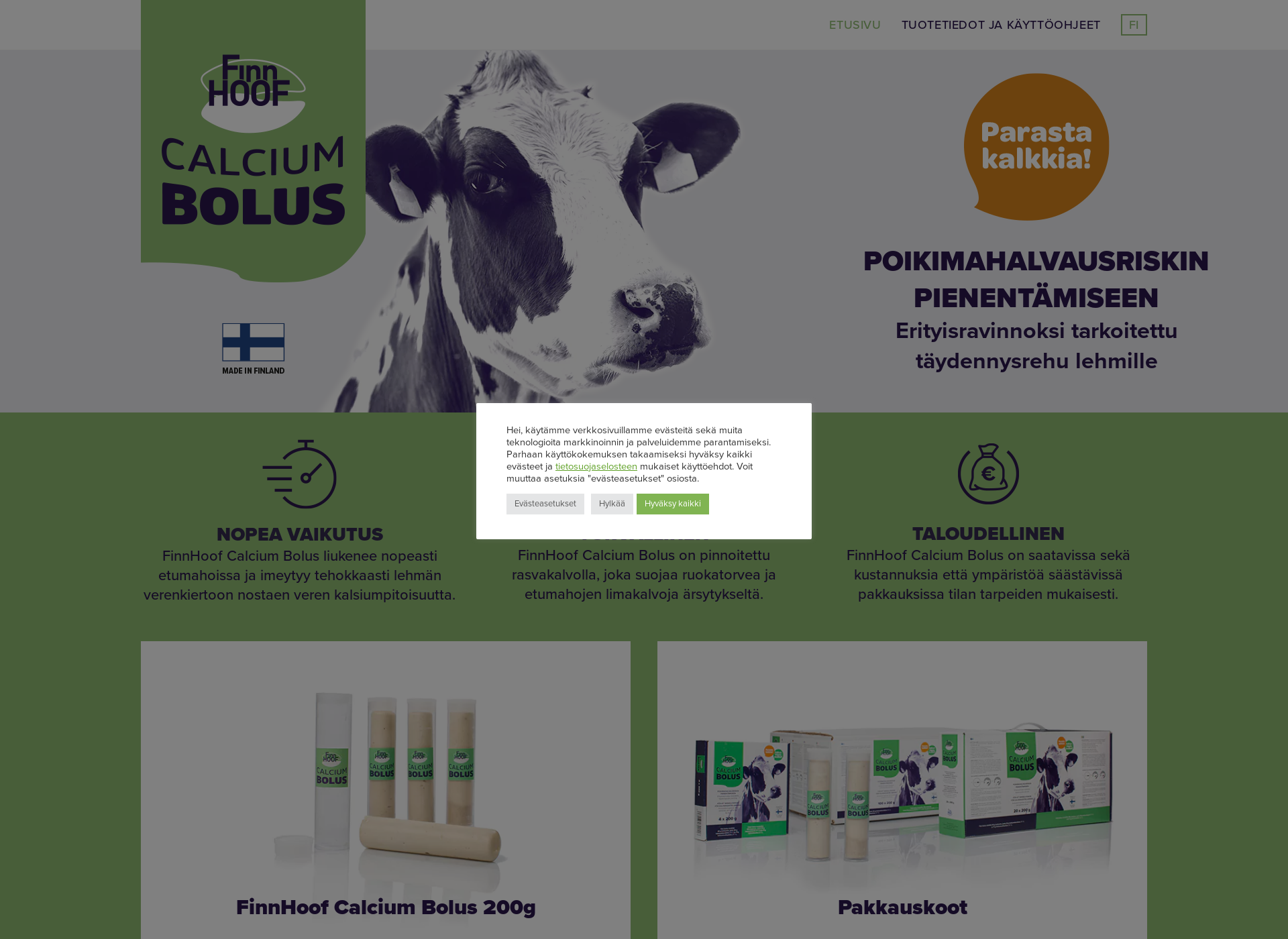 Screenshot for calciumbolus.fi