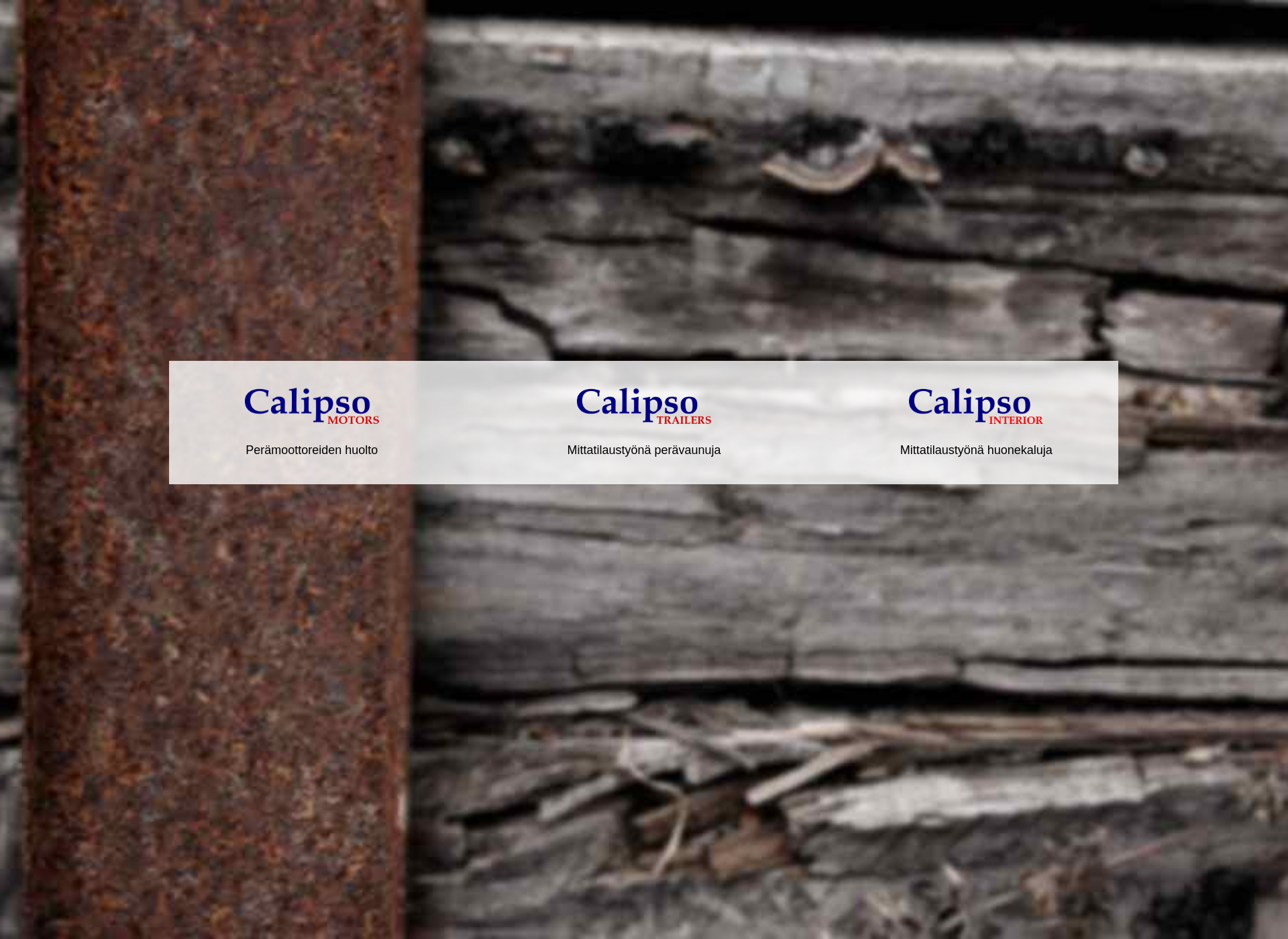 Screenshot for calipso.fi