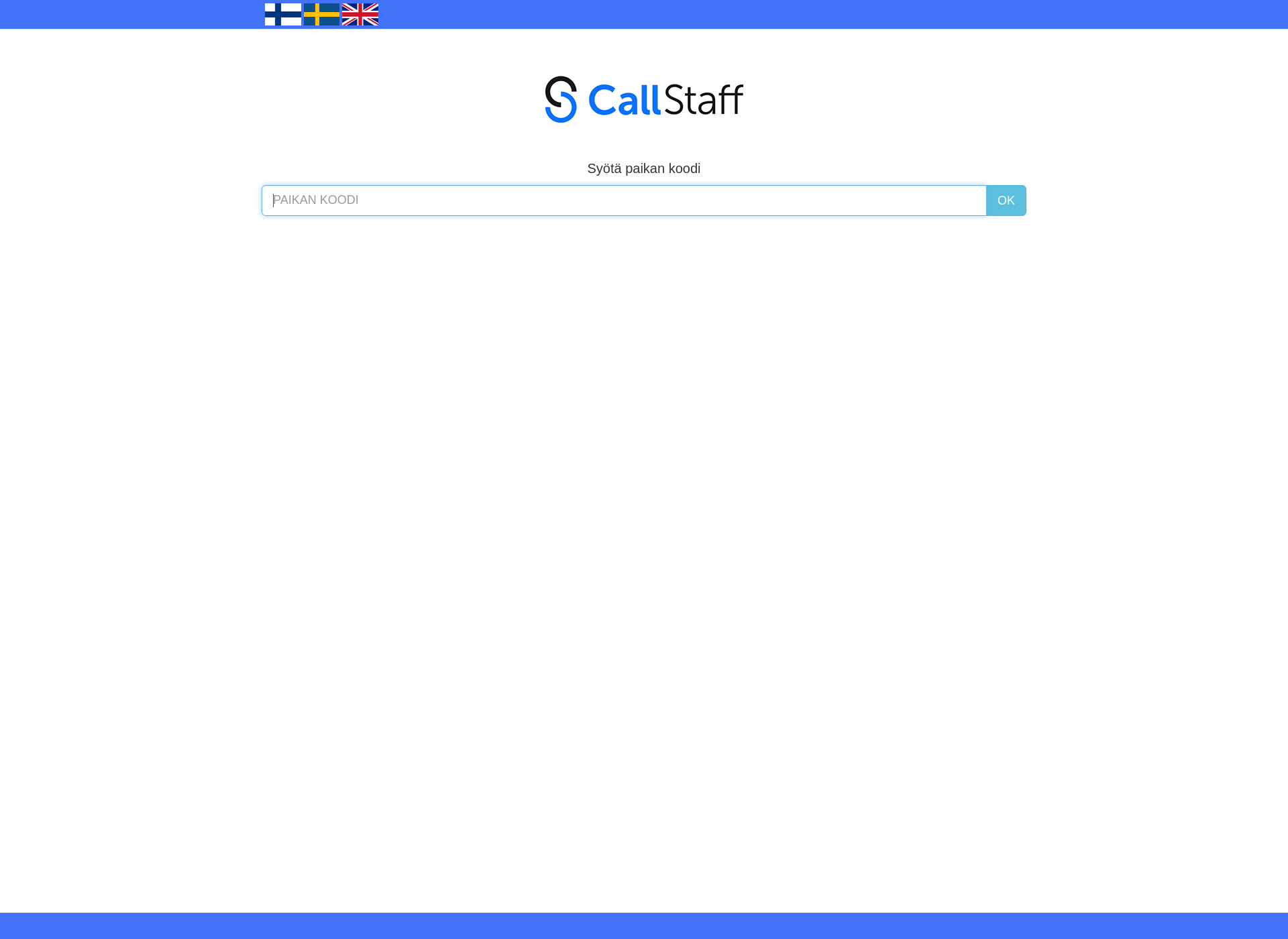 Screenshot for callstaff.fi