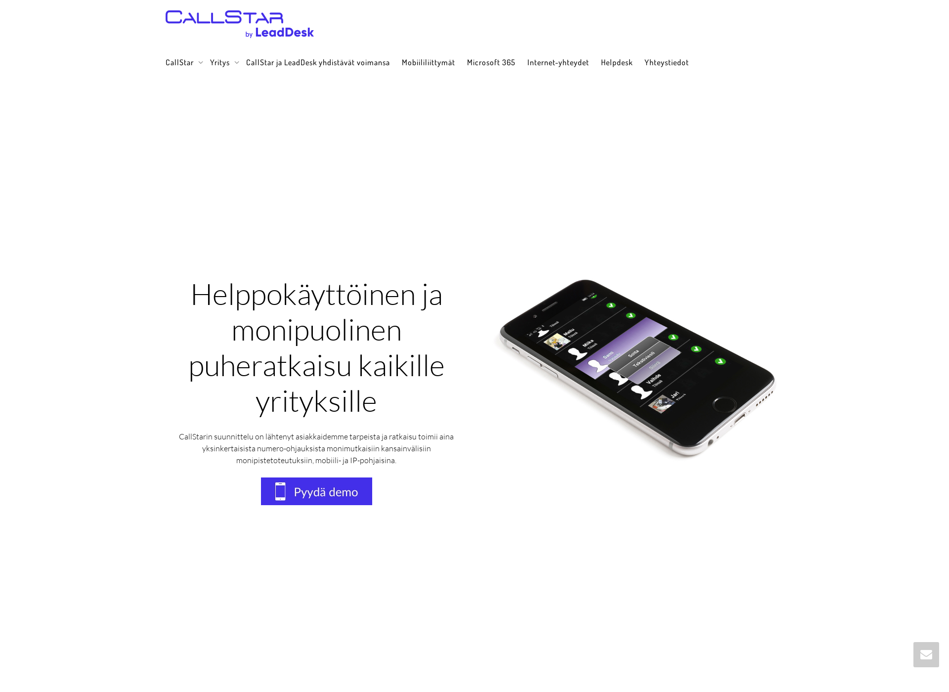 Screenshot for callstar.fi