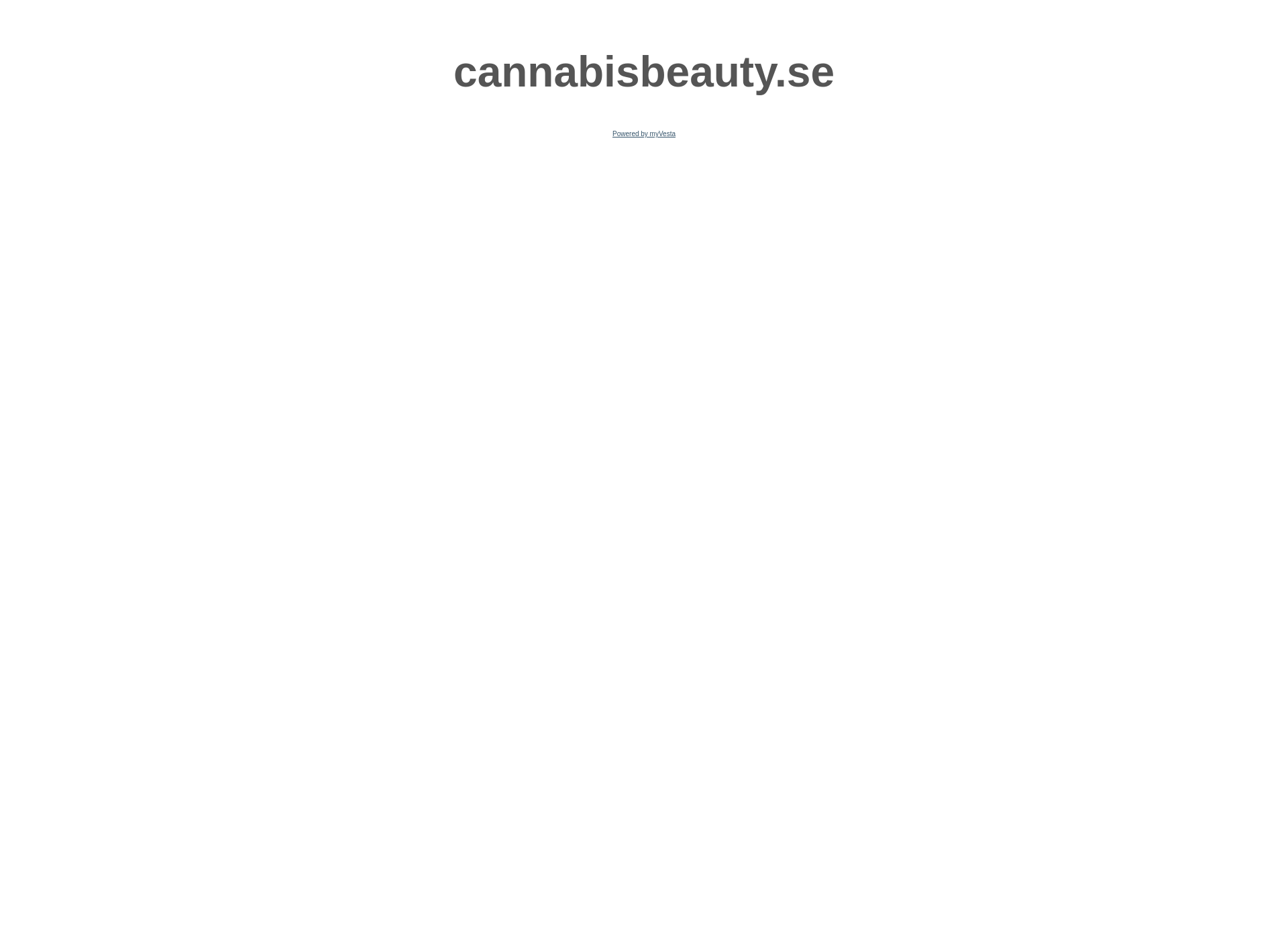 Skärmdump för cannabisbeauty.fi