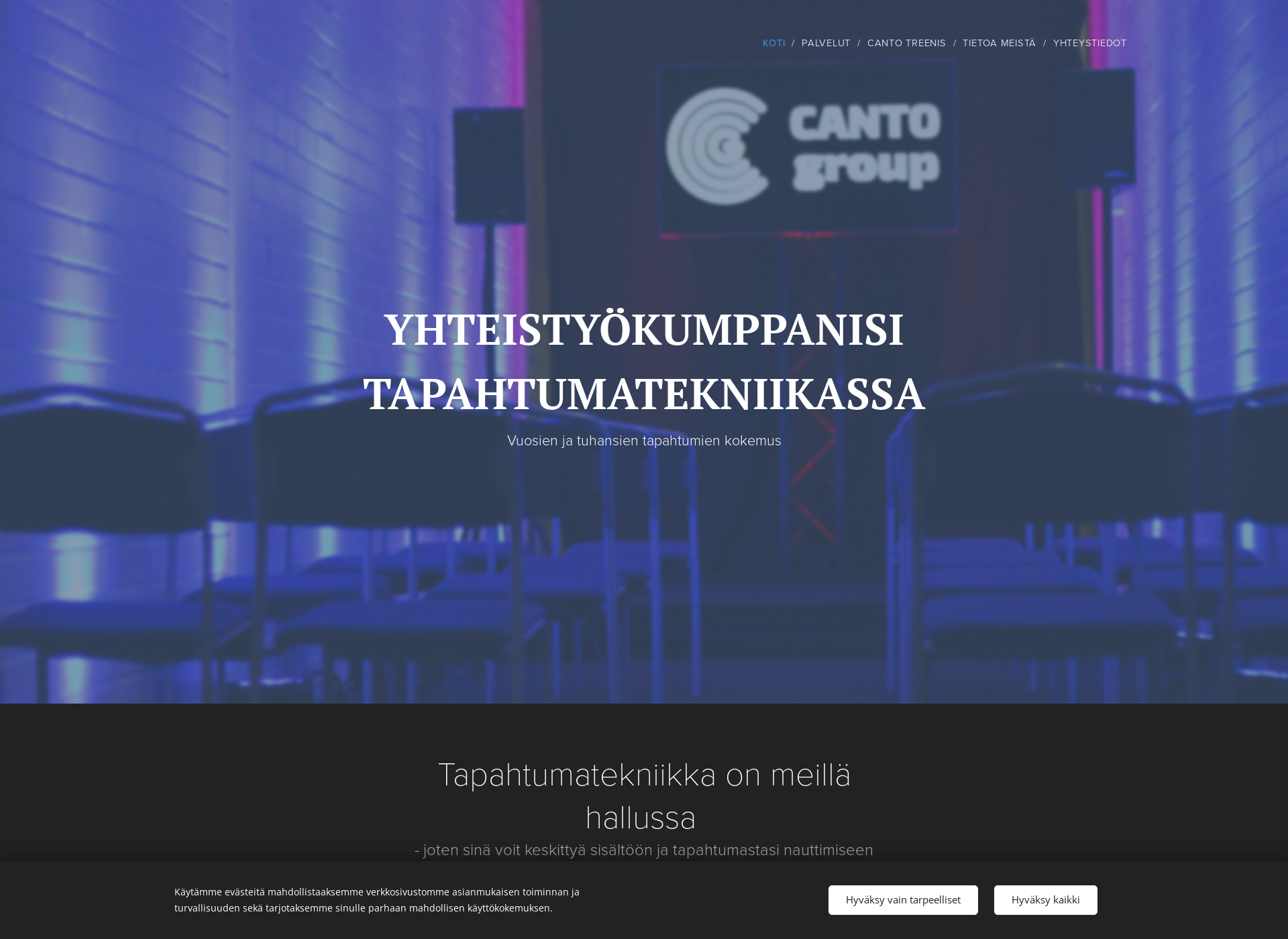 Screenshot for canto.fi