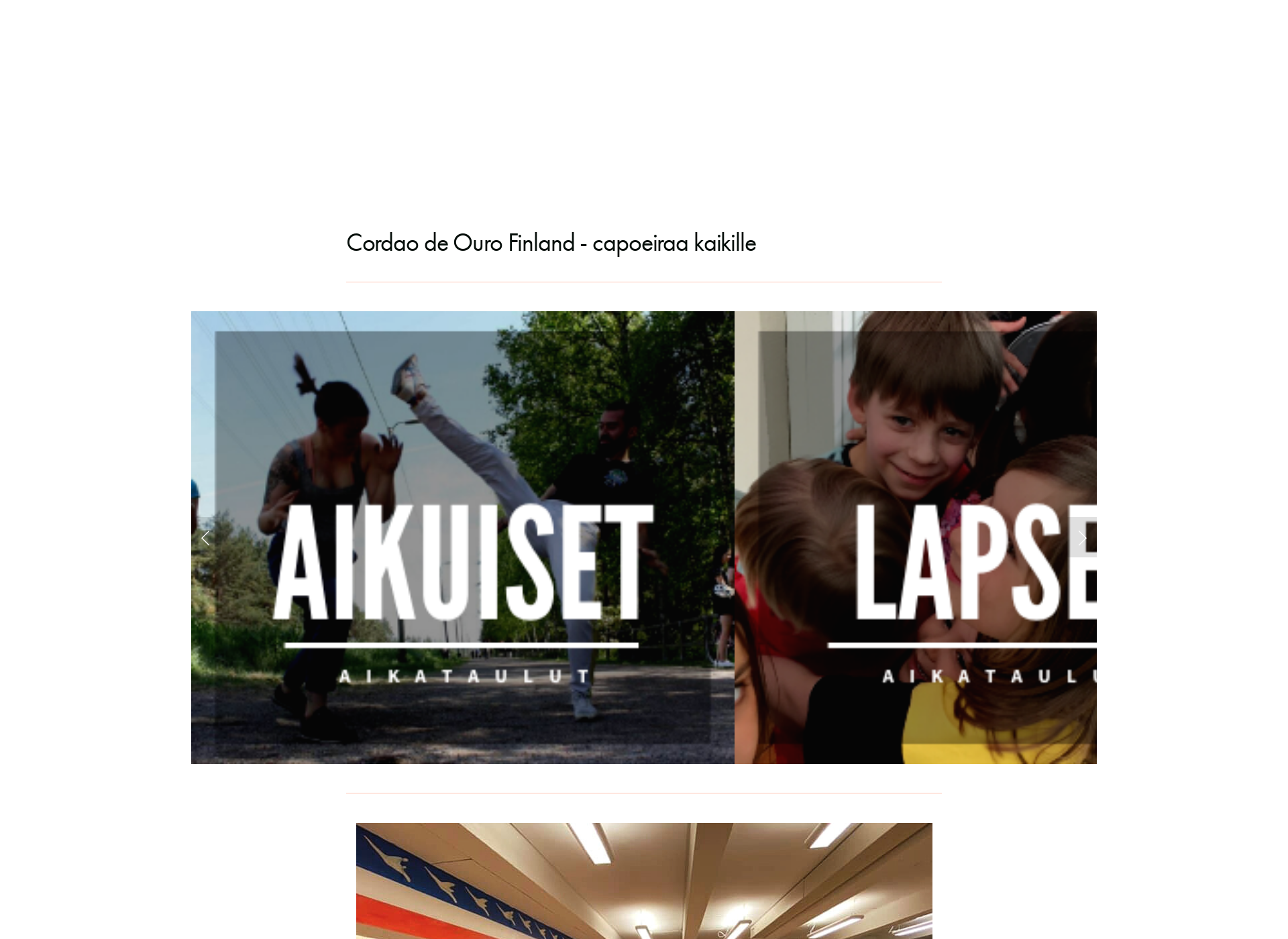 Screenshot for capoeirahelsinki.fi