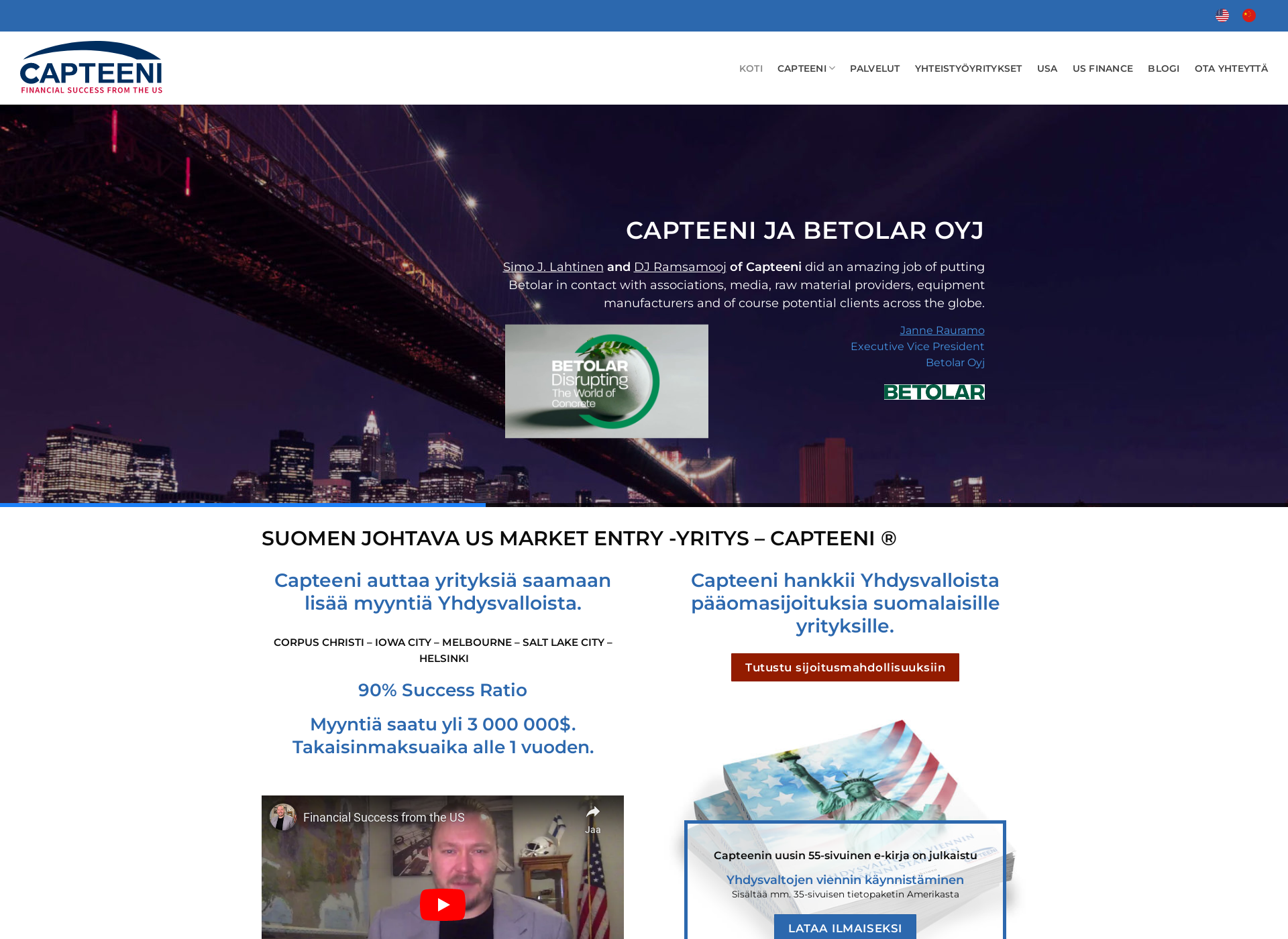 Screenshot for capteeni.com