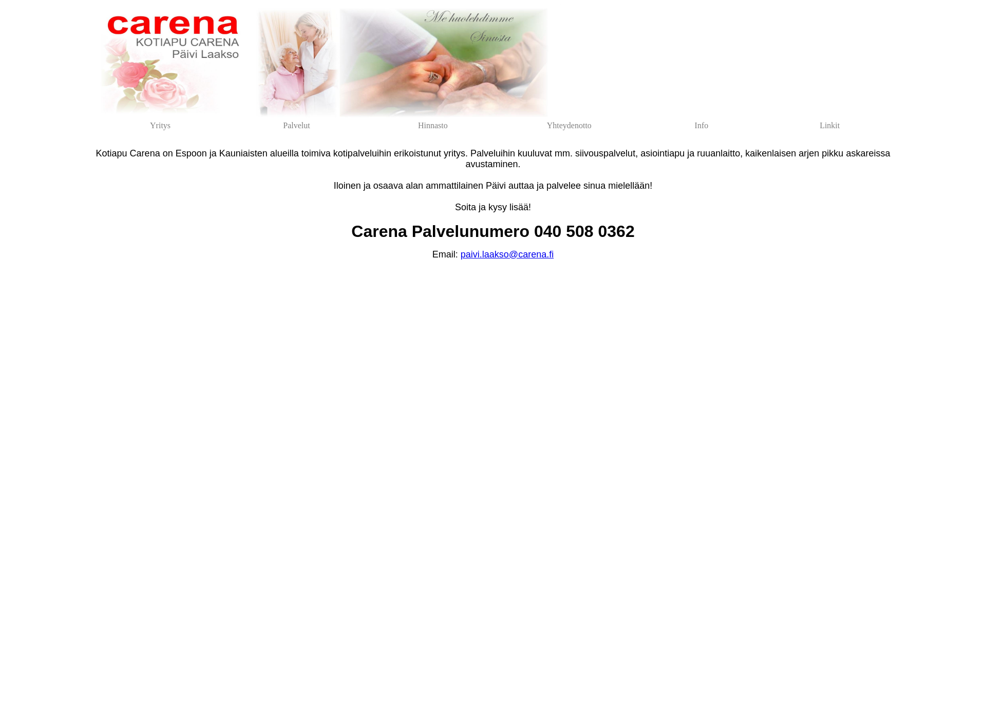 Screenshot for carena.fi