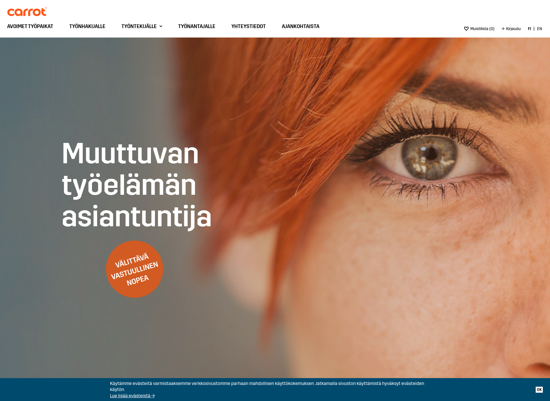 Screenshot for carrot.fi