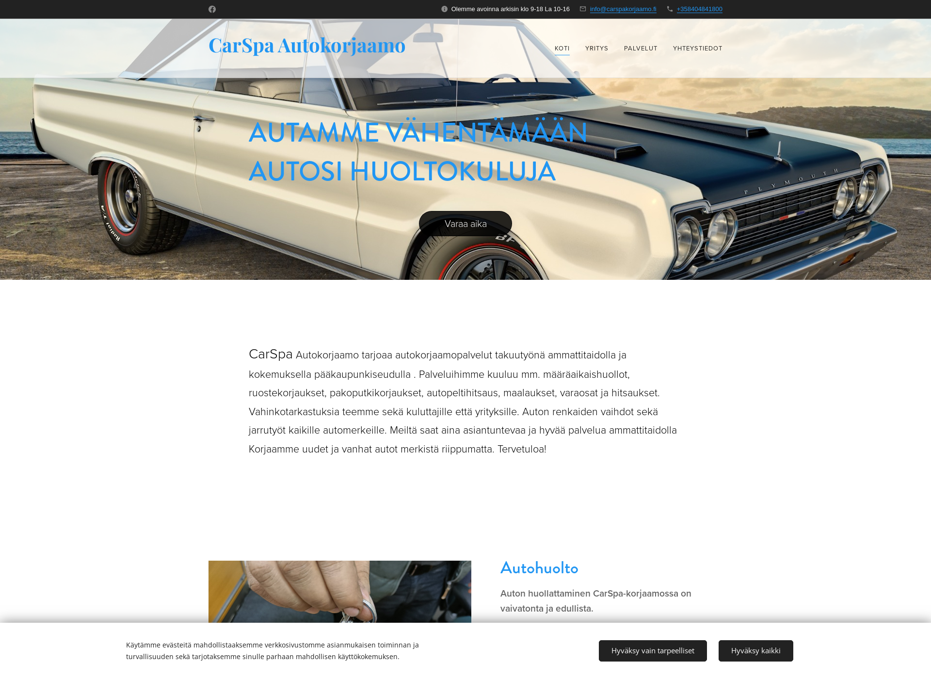 Screenshot for carspakorjaamo.fi