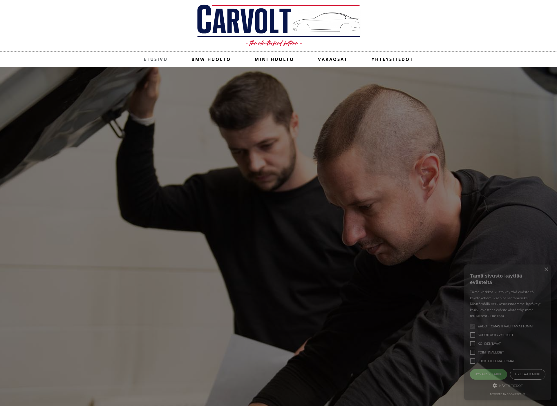 Screenshot for carvolt.fi