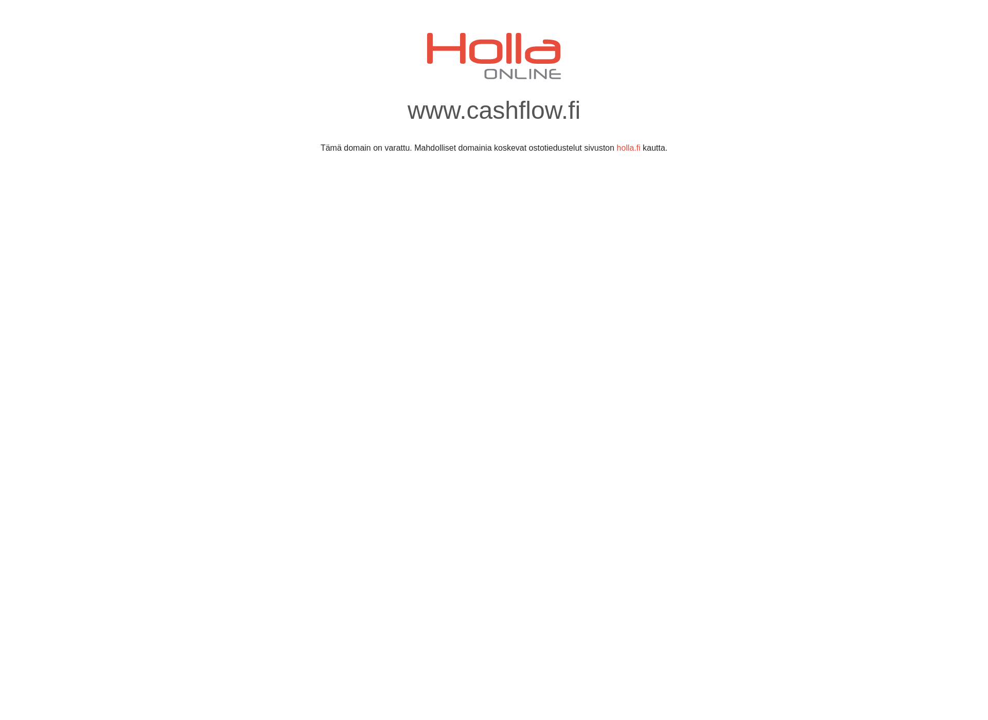 Screenshot for cashflow.fi
