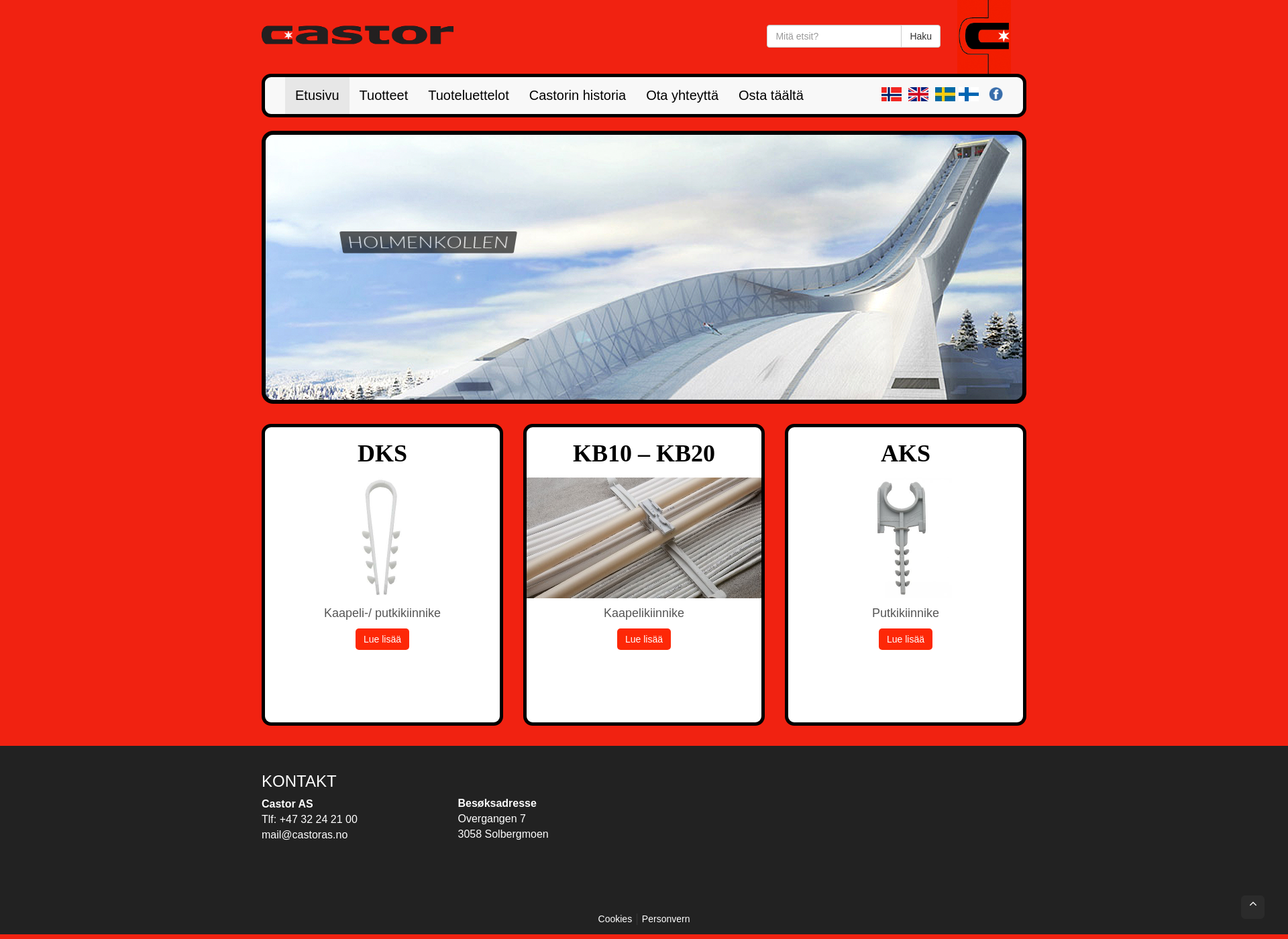 Screenshot for castoras.fi