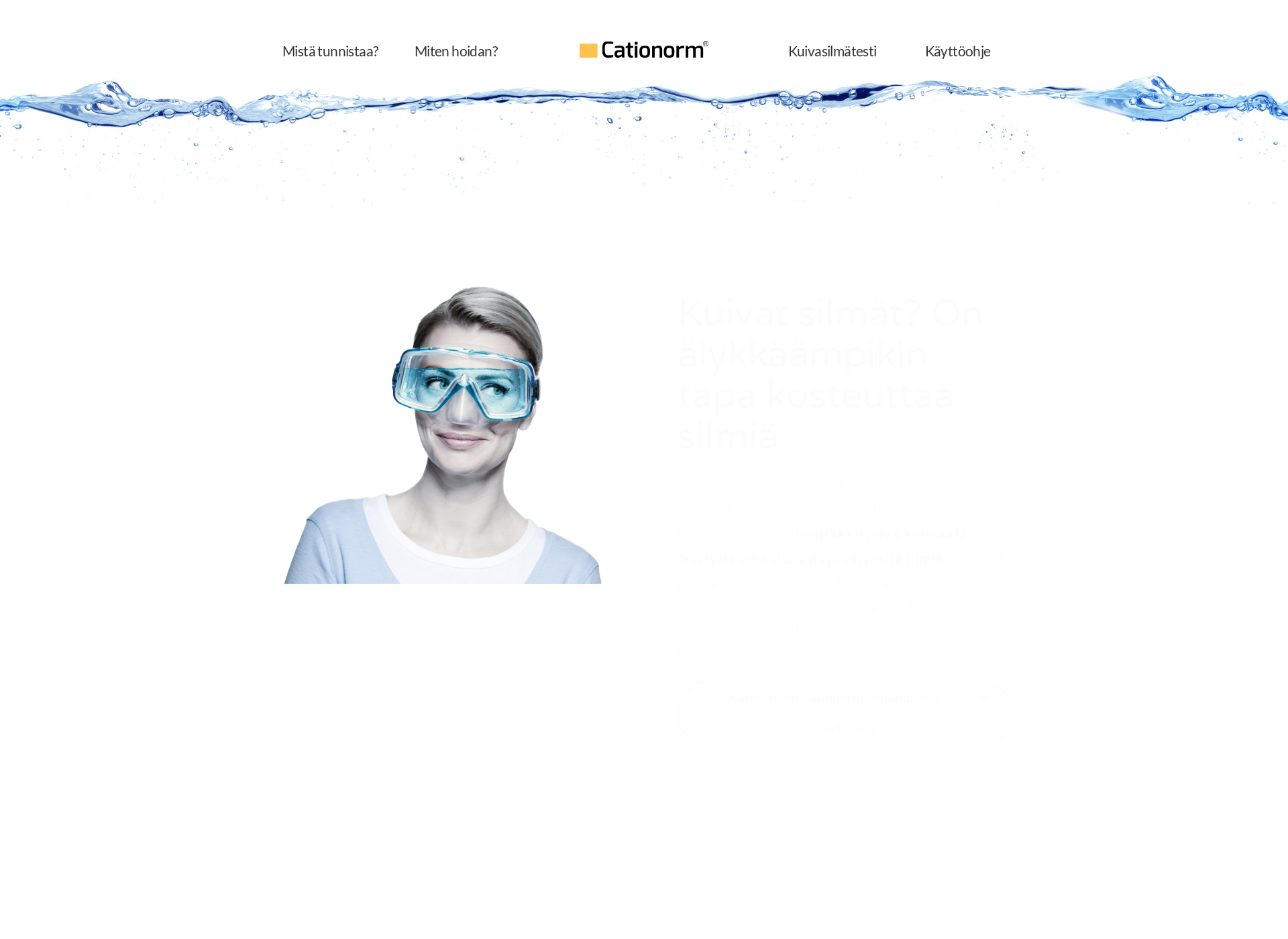 Screenshot for cationorm.fi