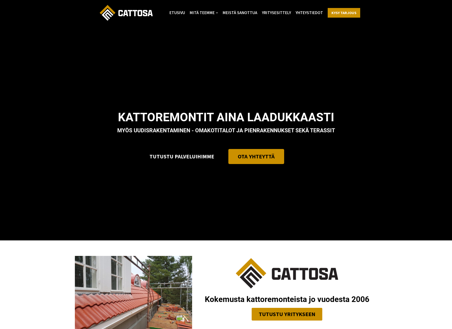 Screenshot for cattosa.fi