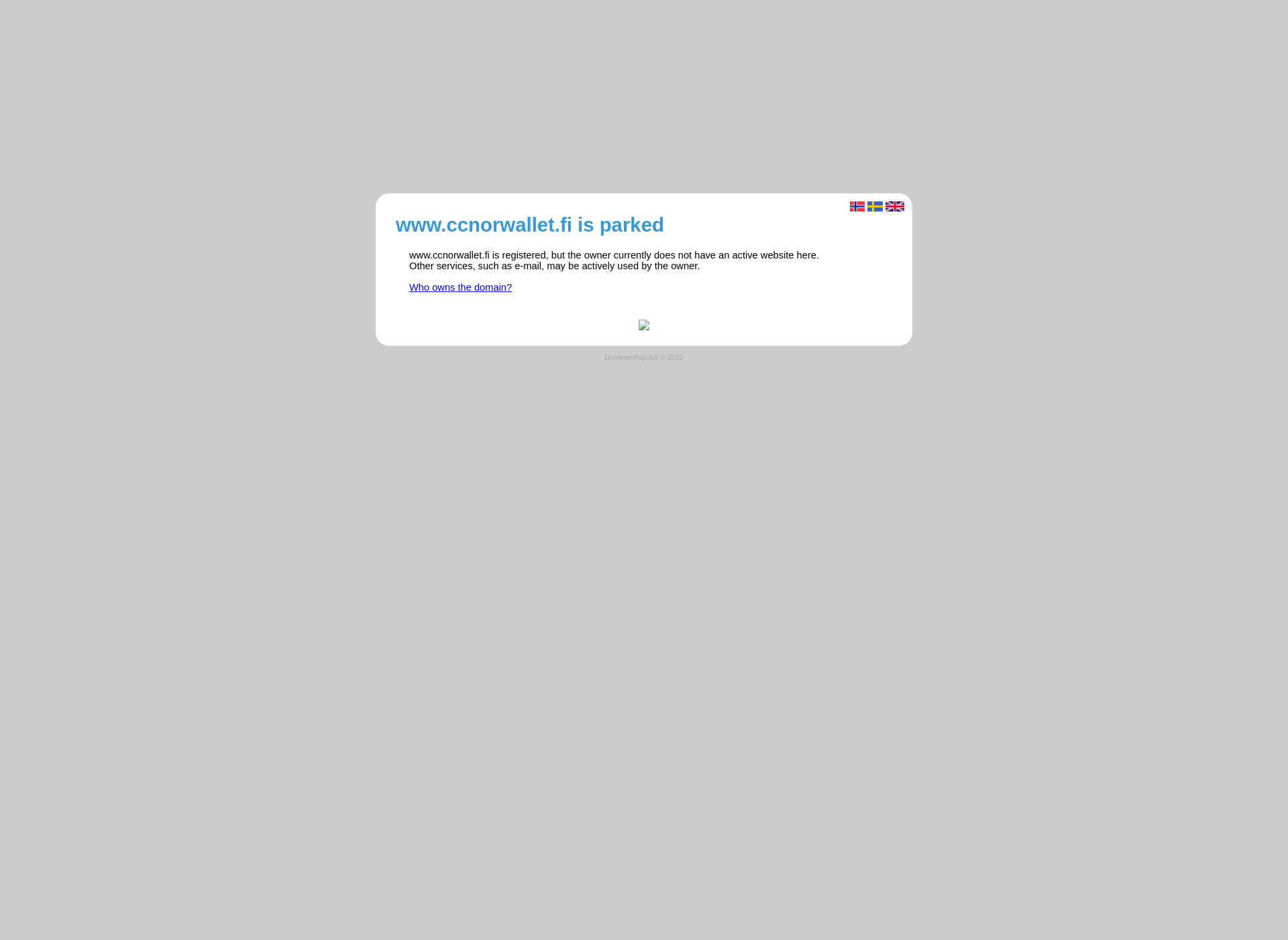 Screenshot for ccnorwallet.fi