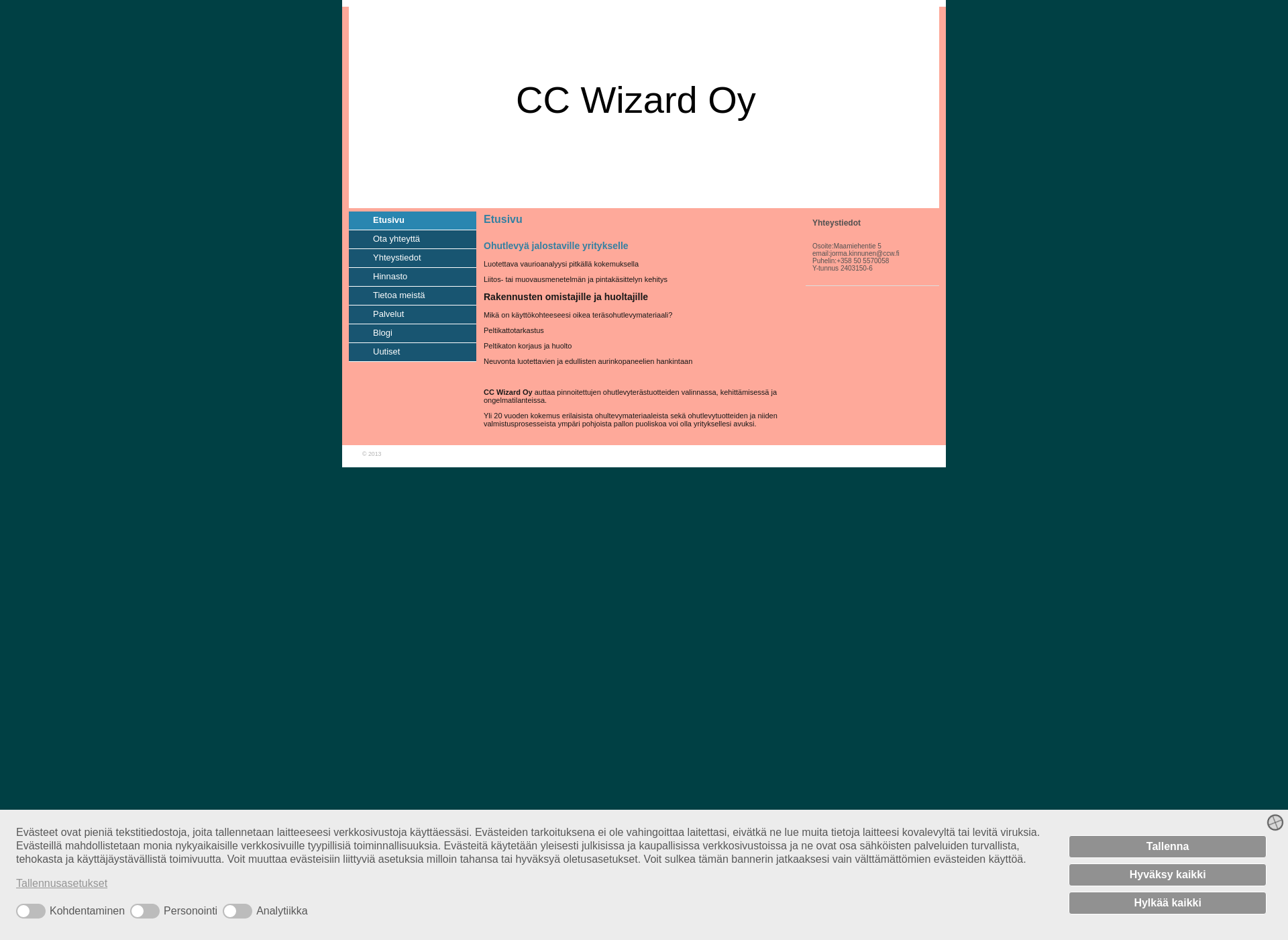 Screenshot for ccw.fi