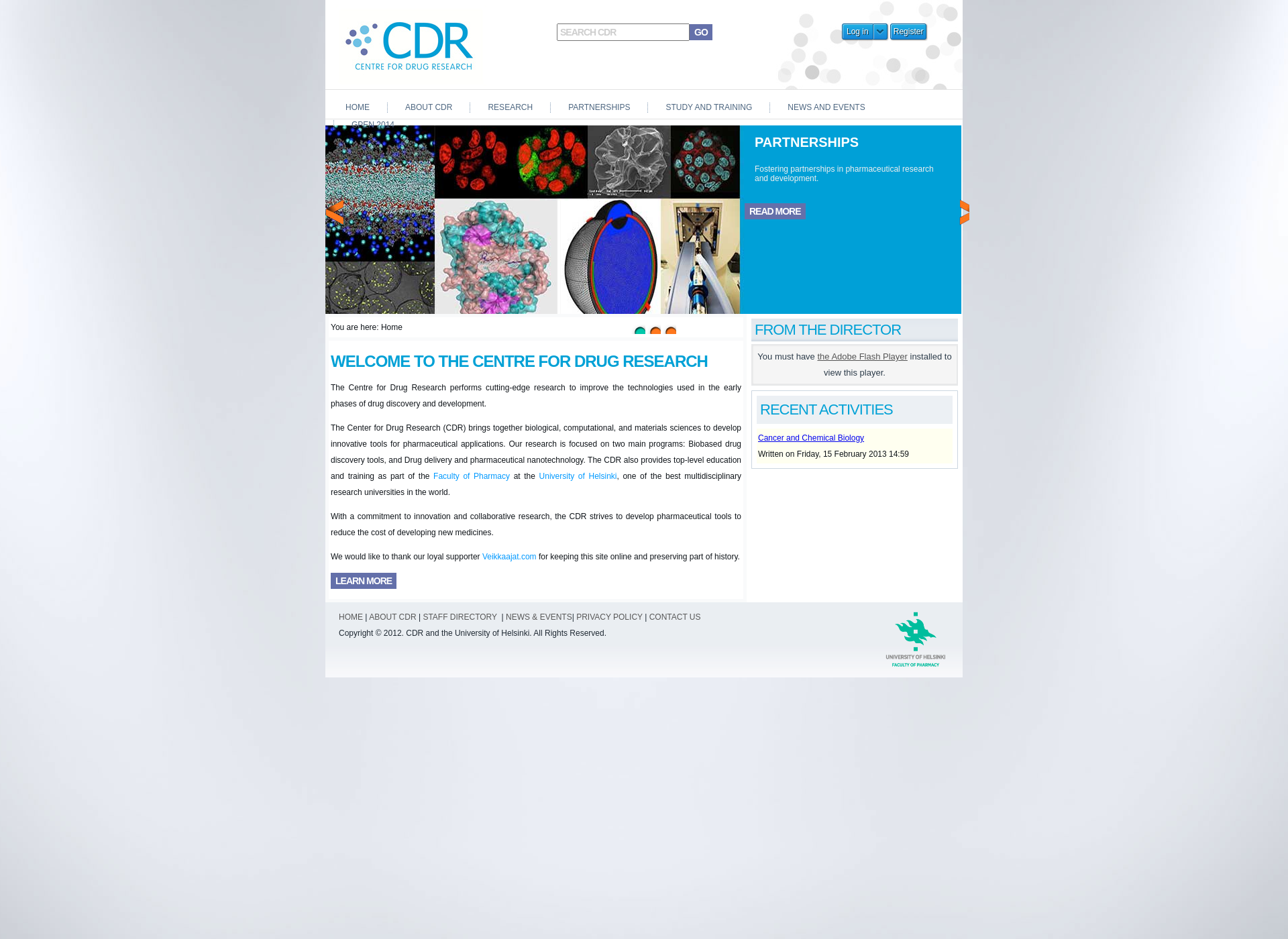 Screenshot for cdr.fi