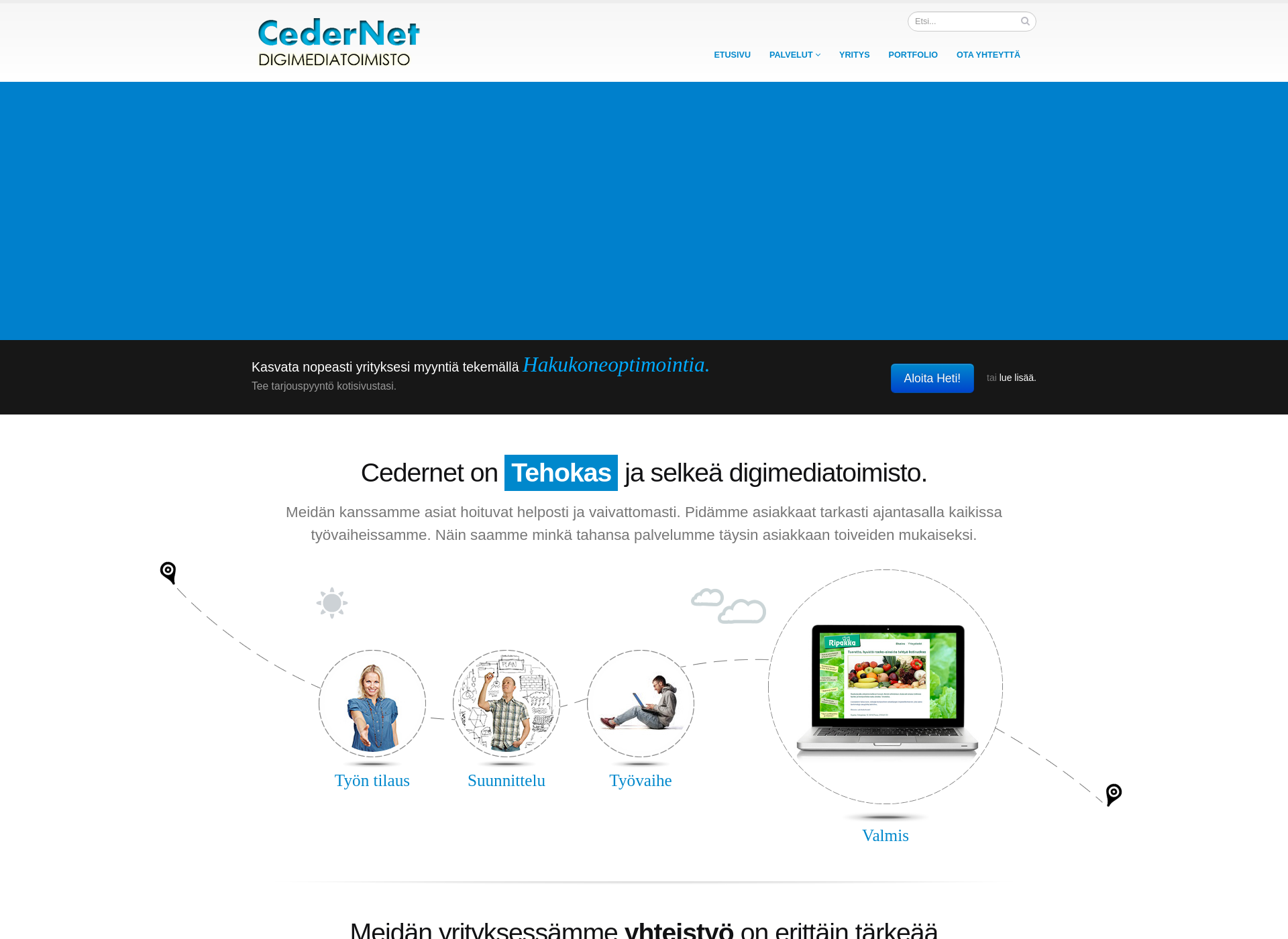 Screenshot for cedernet.fi