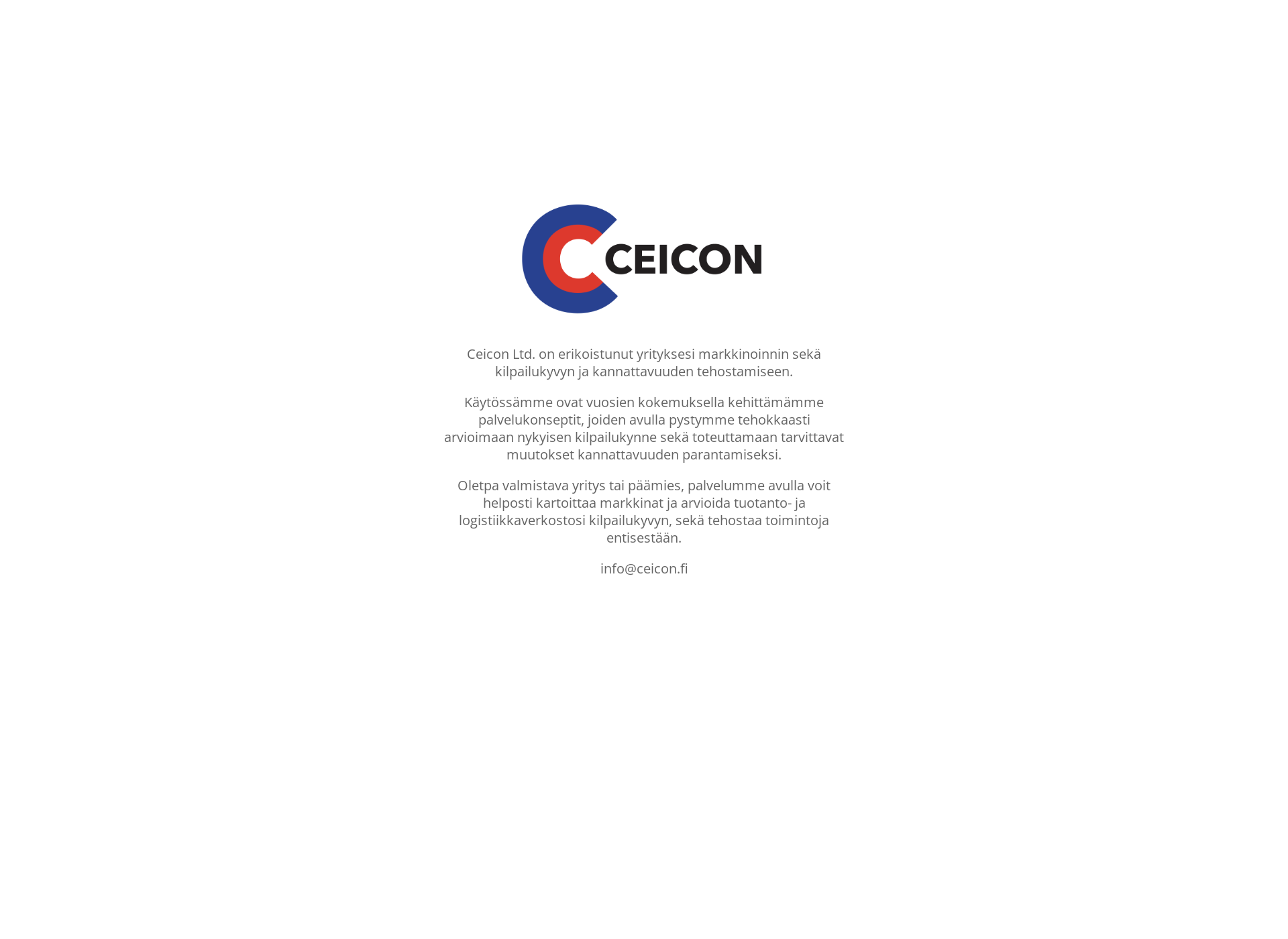 Screenshot for ceicon.fi