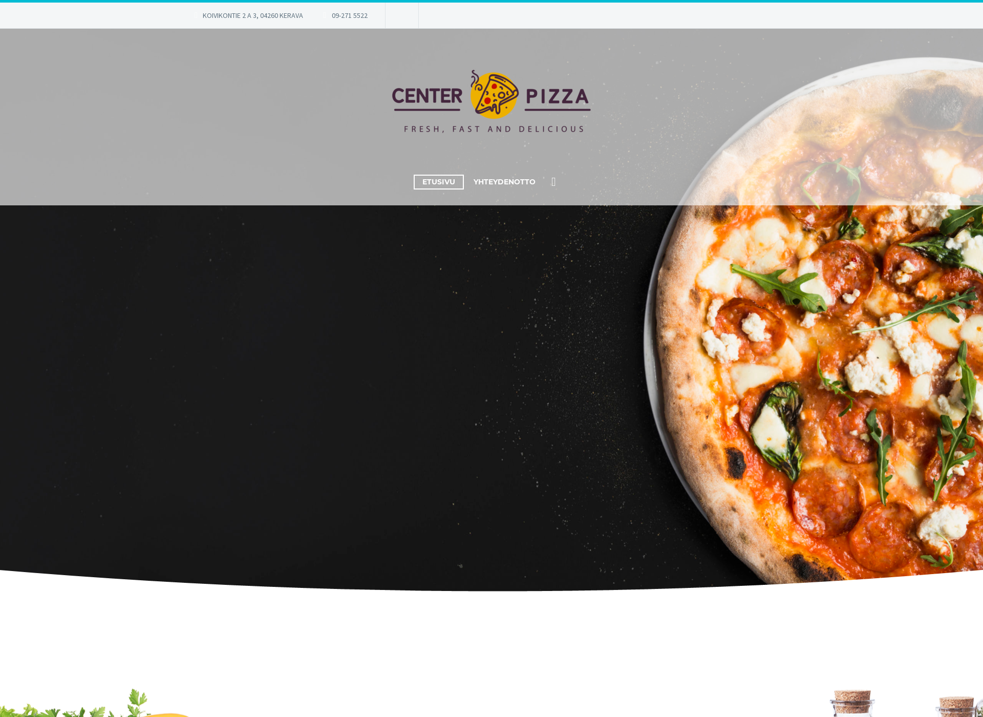 Screenshot for centerpizza.fi