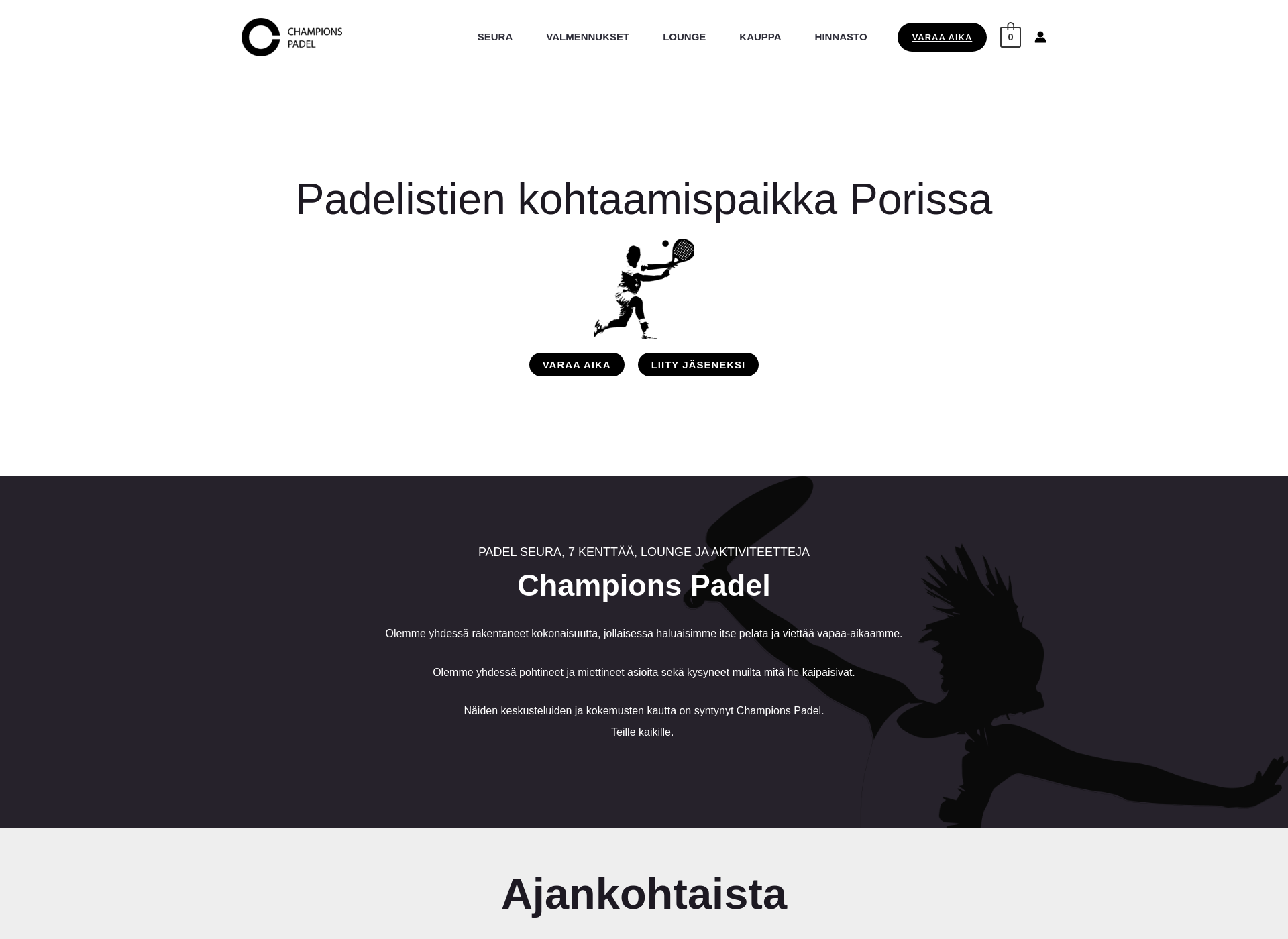 Näyttökuva championspadel.fi