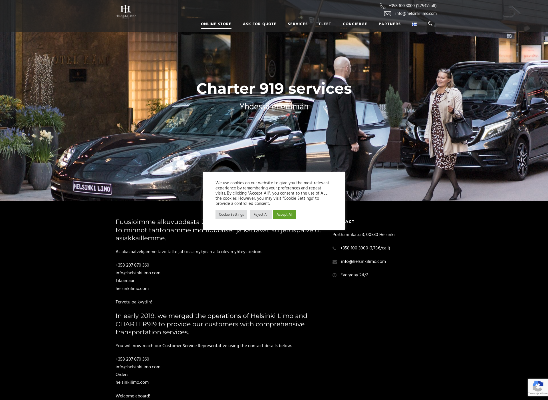 Screenshot for charter919.com