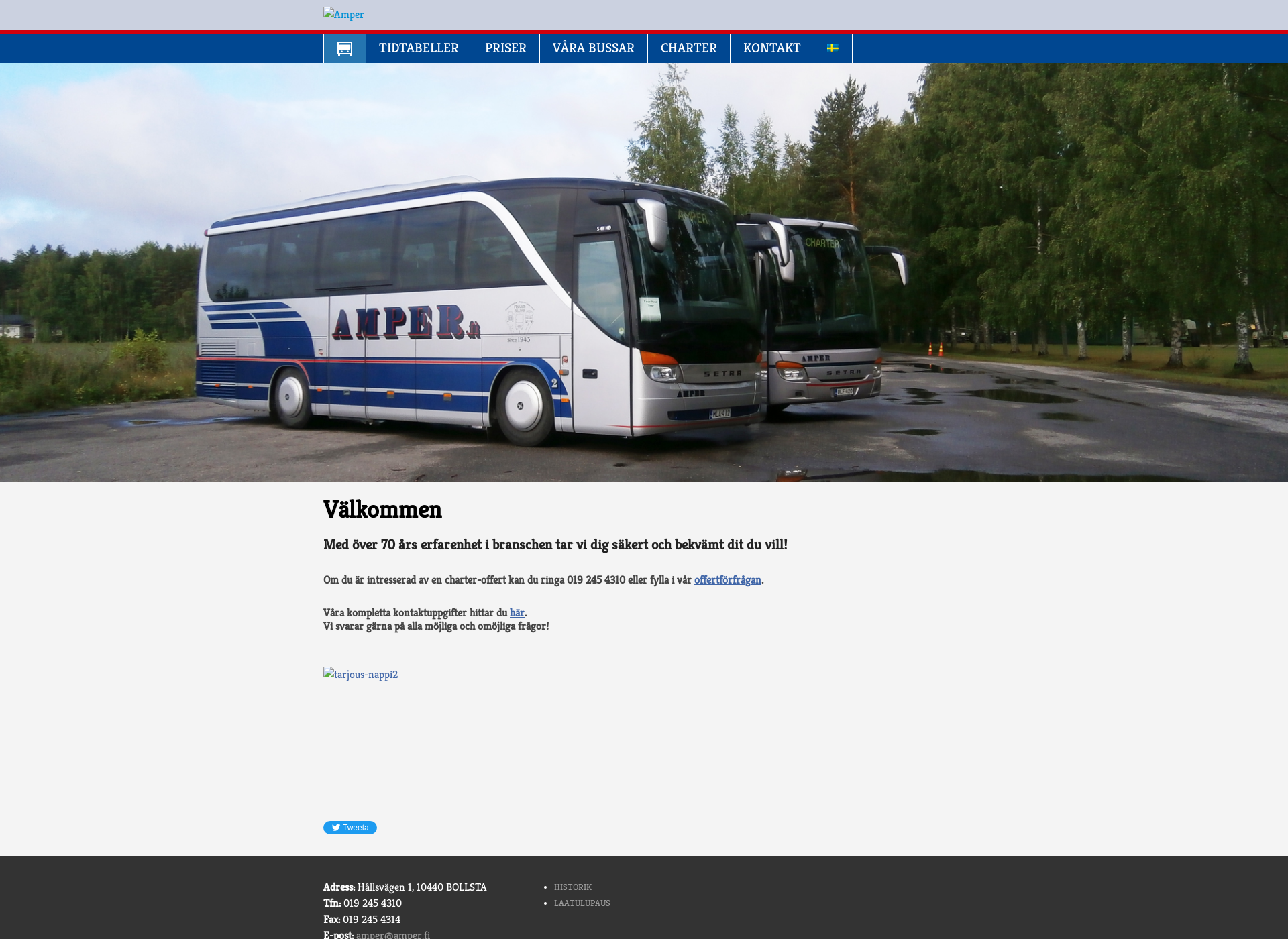 Näyttökuva charterbus.fi