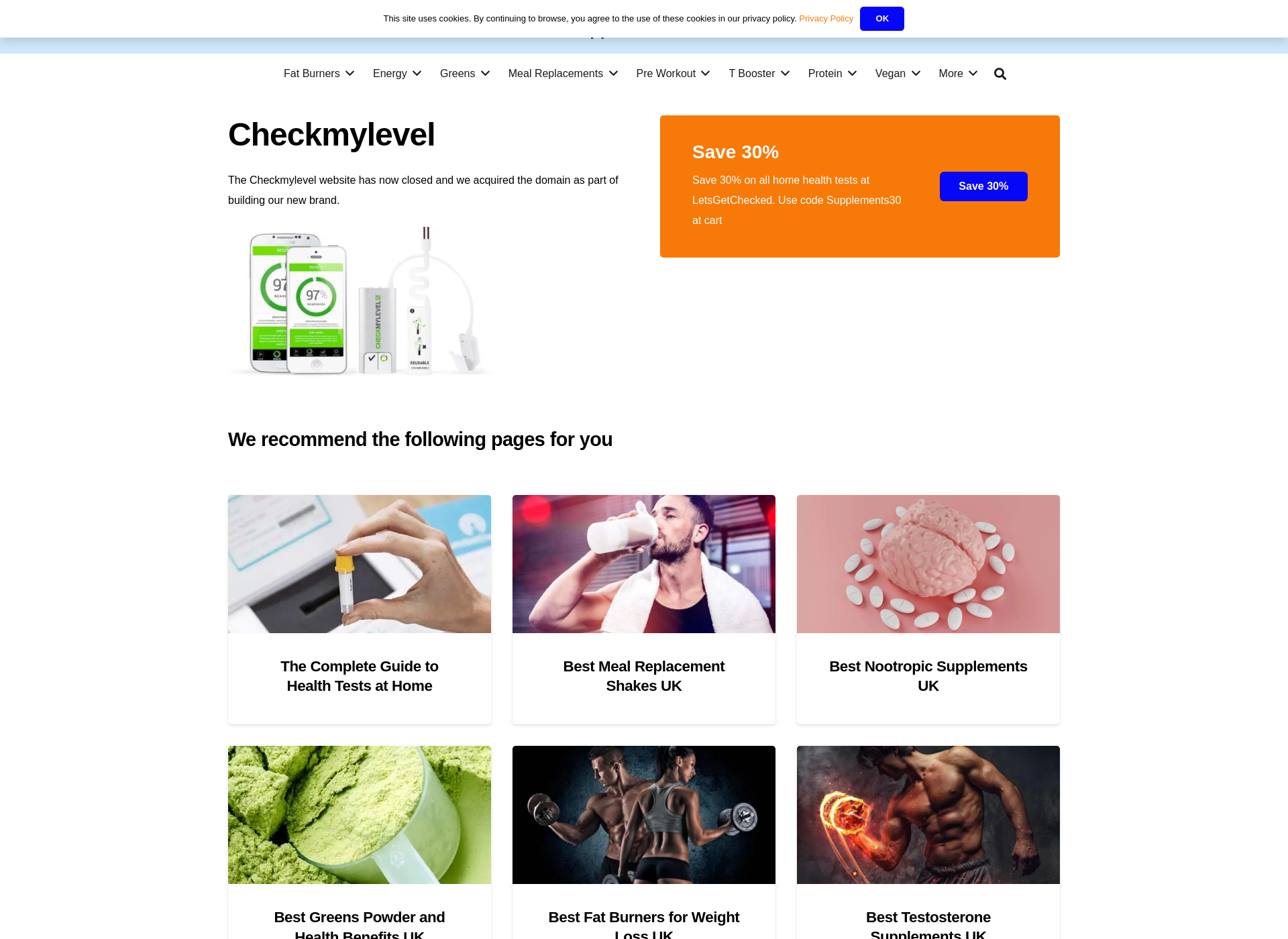 Screenshot for checkmylevel.com