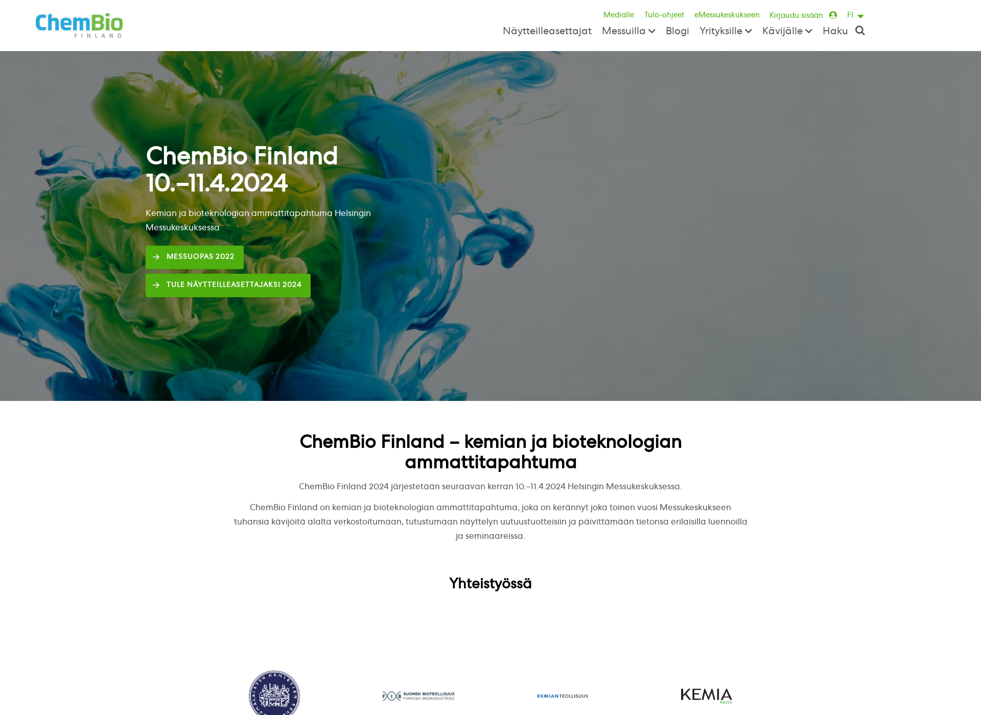 Screenshot for chembiofinland.fi