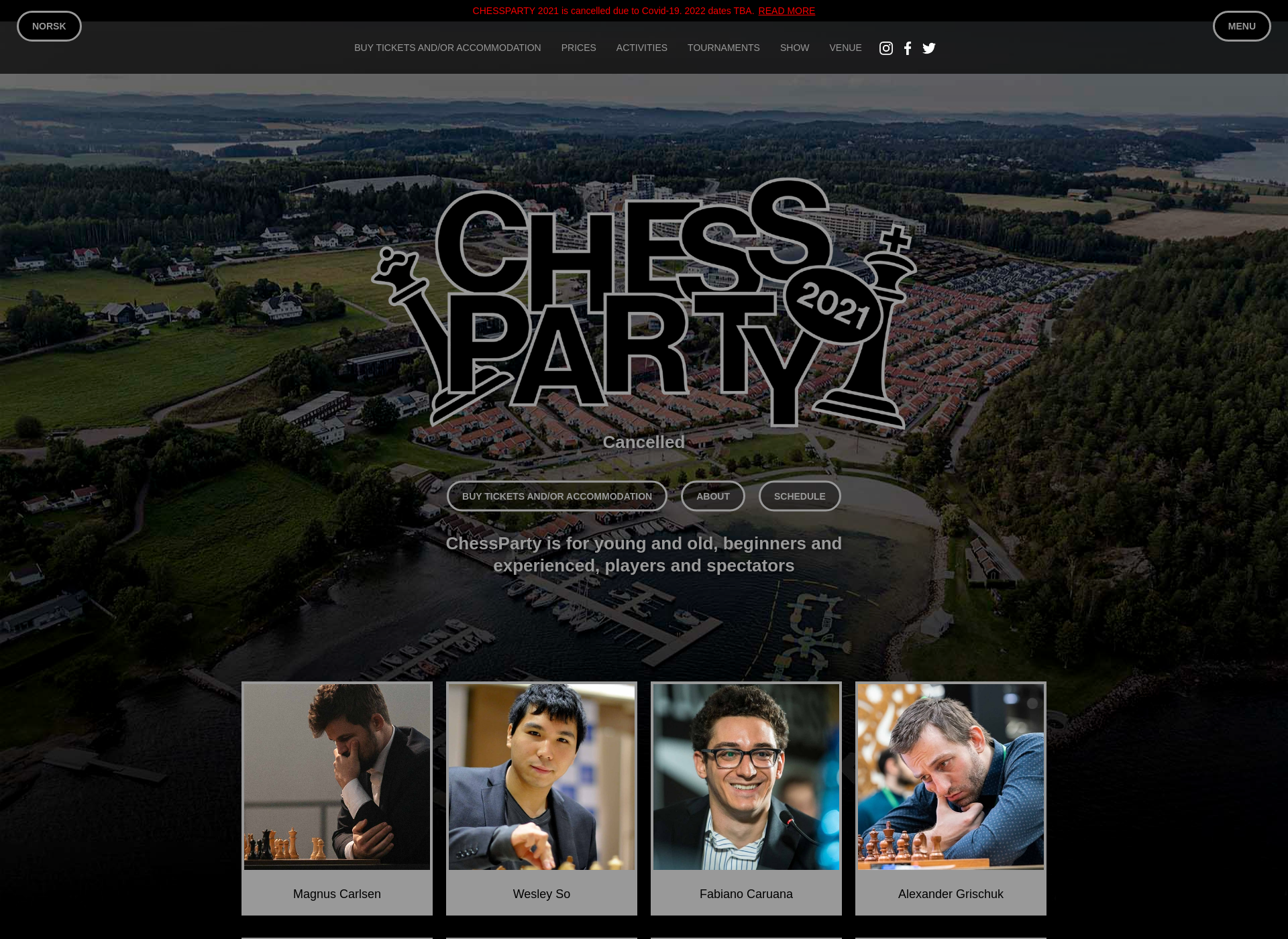 Screenshot for chessparty.fi