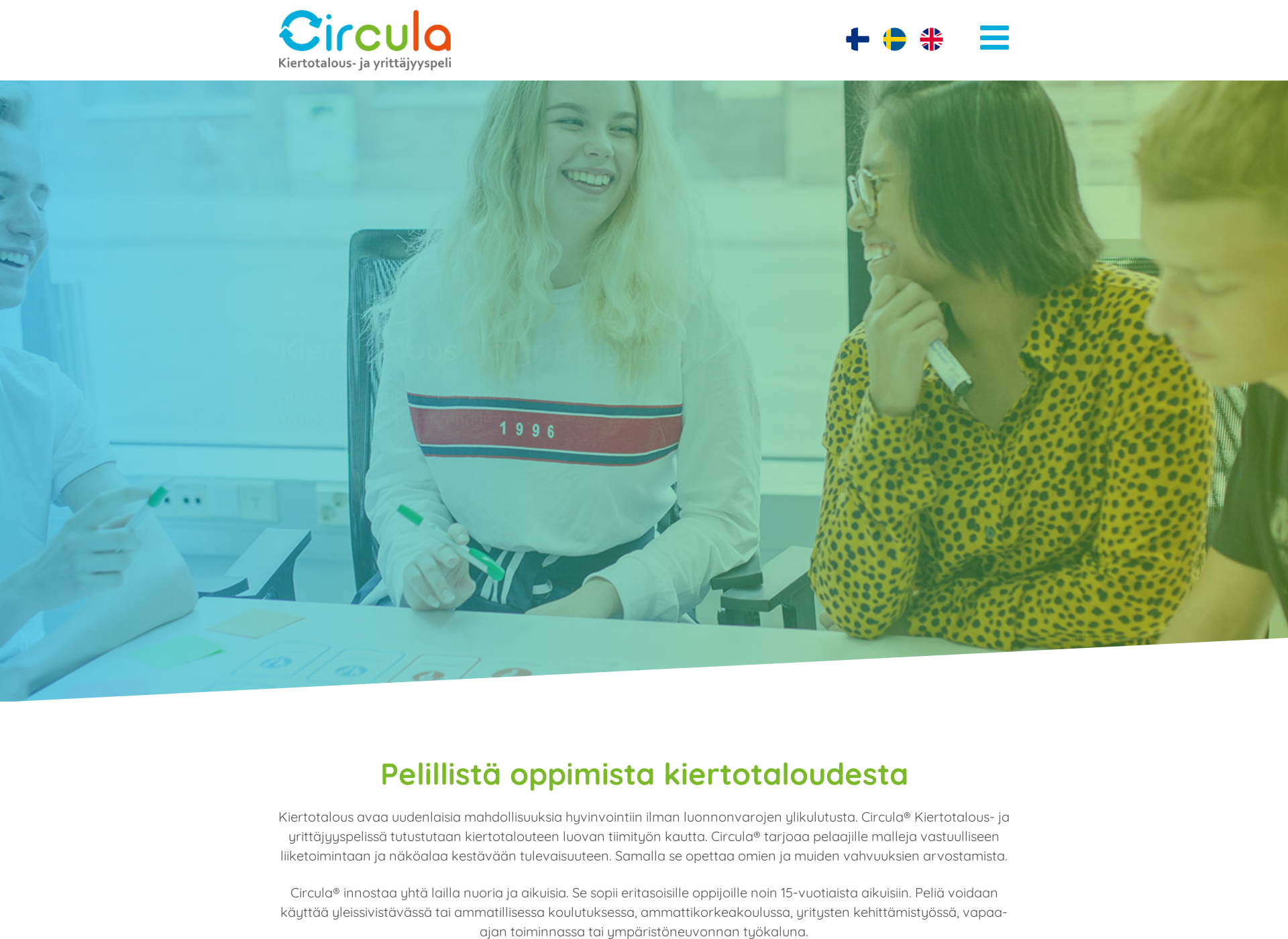Screenshot for circula.fi