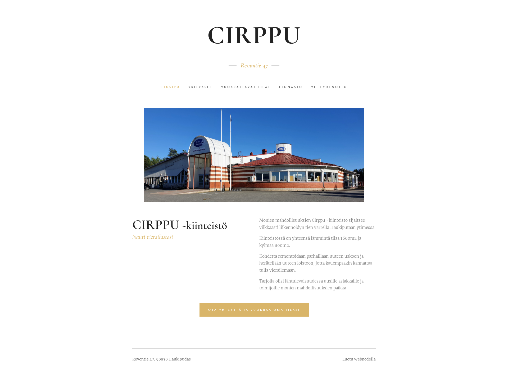 Screenshot for cirppu.fi