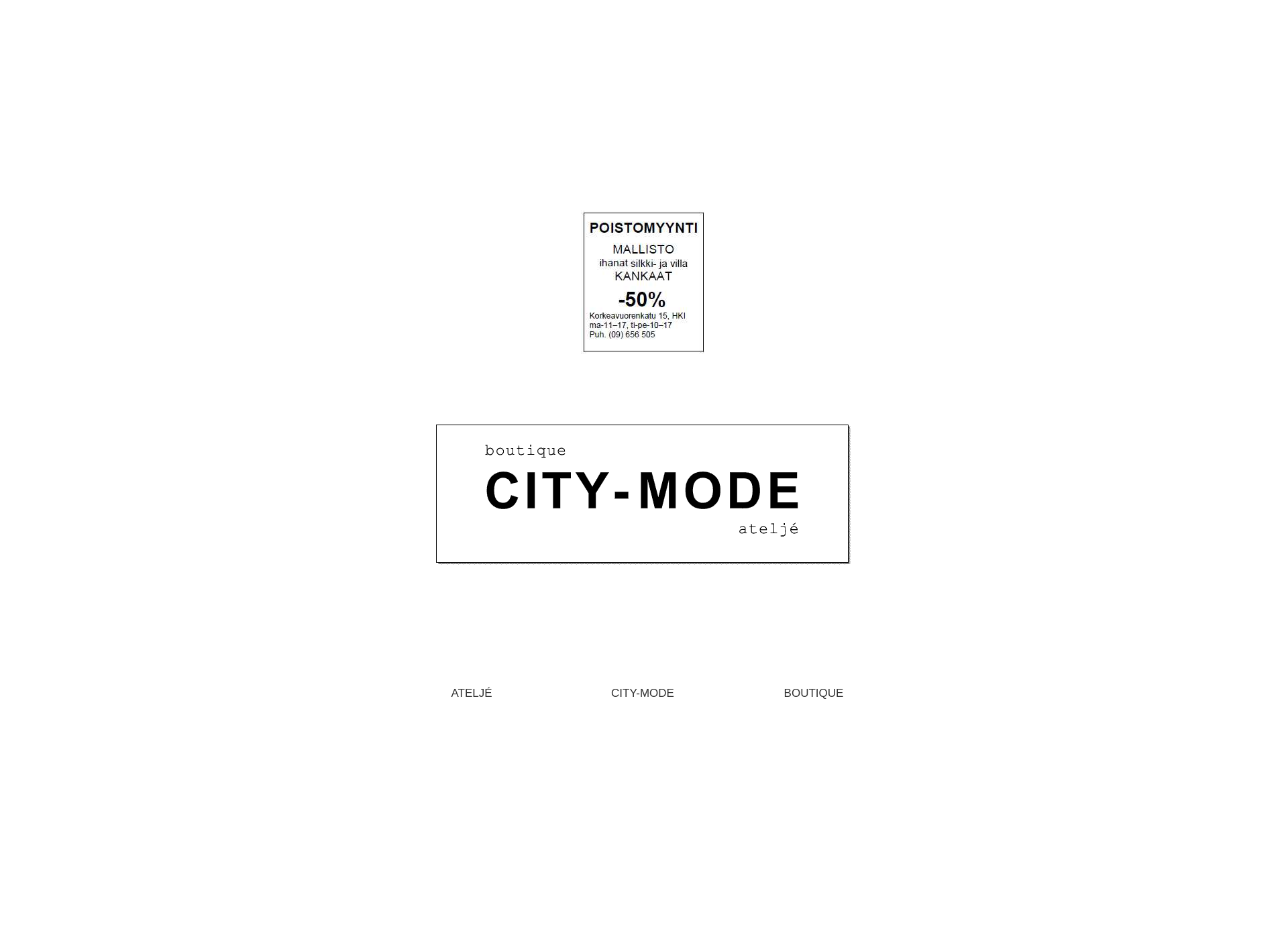 Screenshot for city-mode.fi