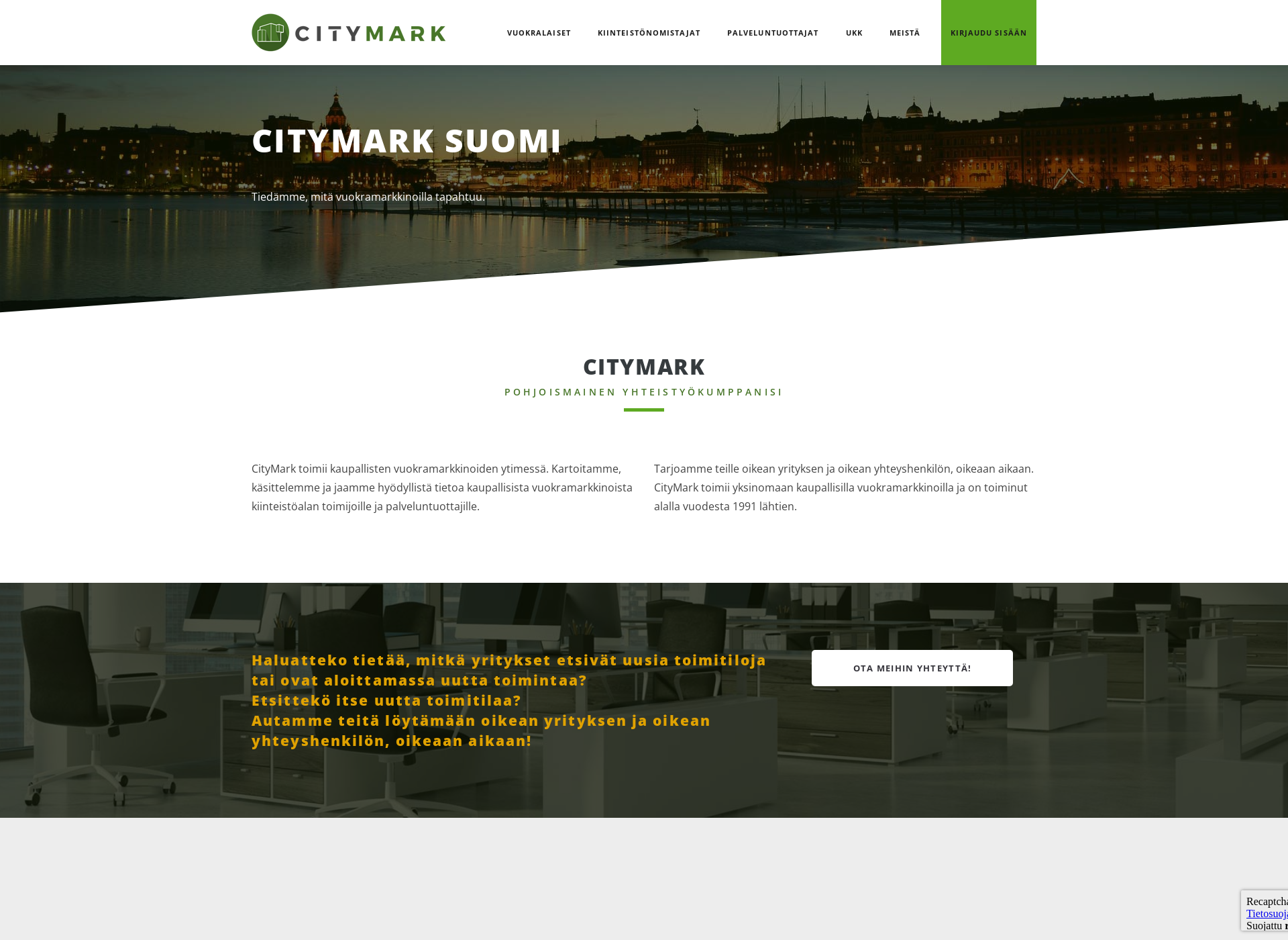 Näyttökuva citymark.fi