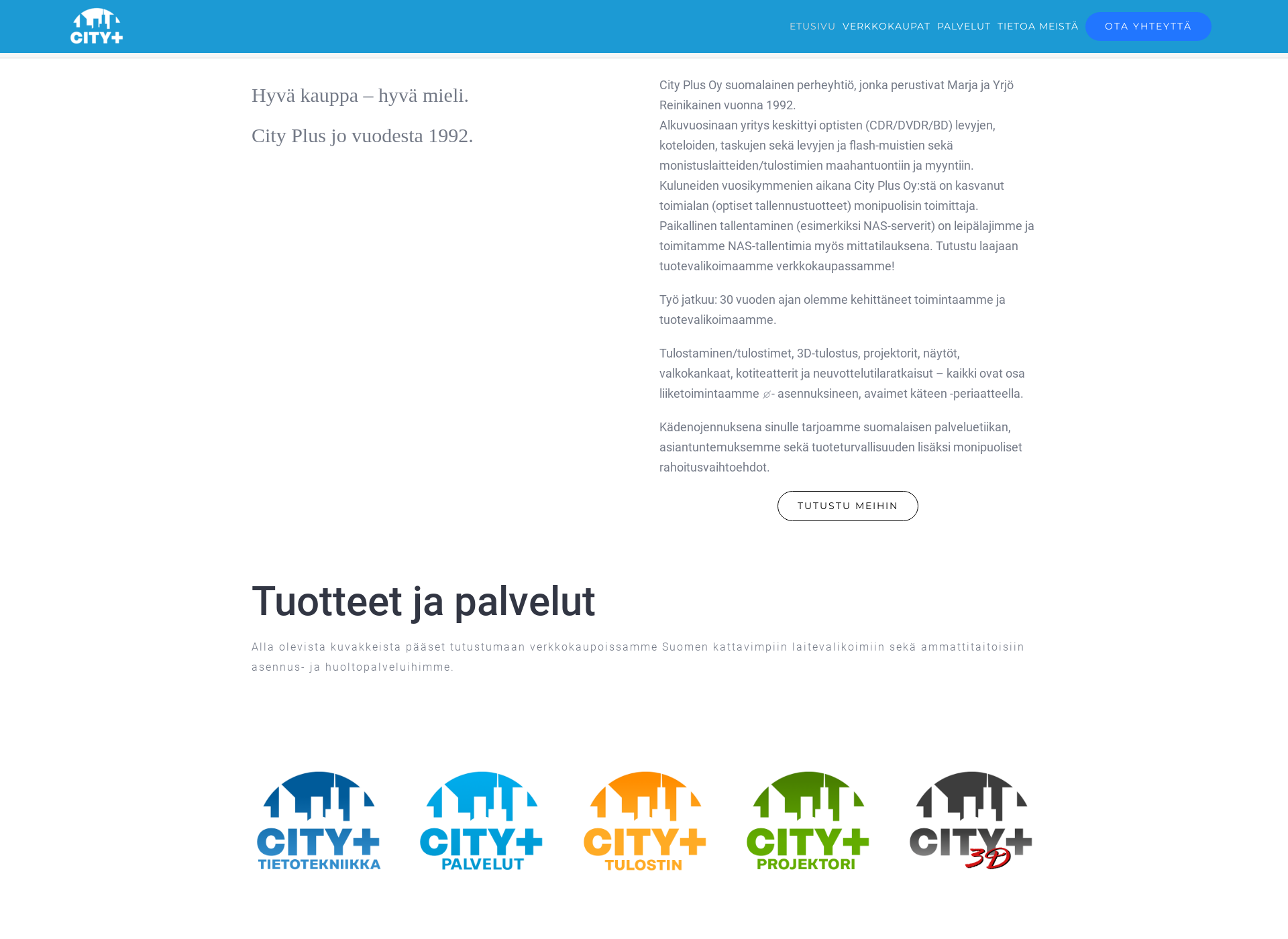 Screenshot for cityplus.fi