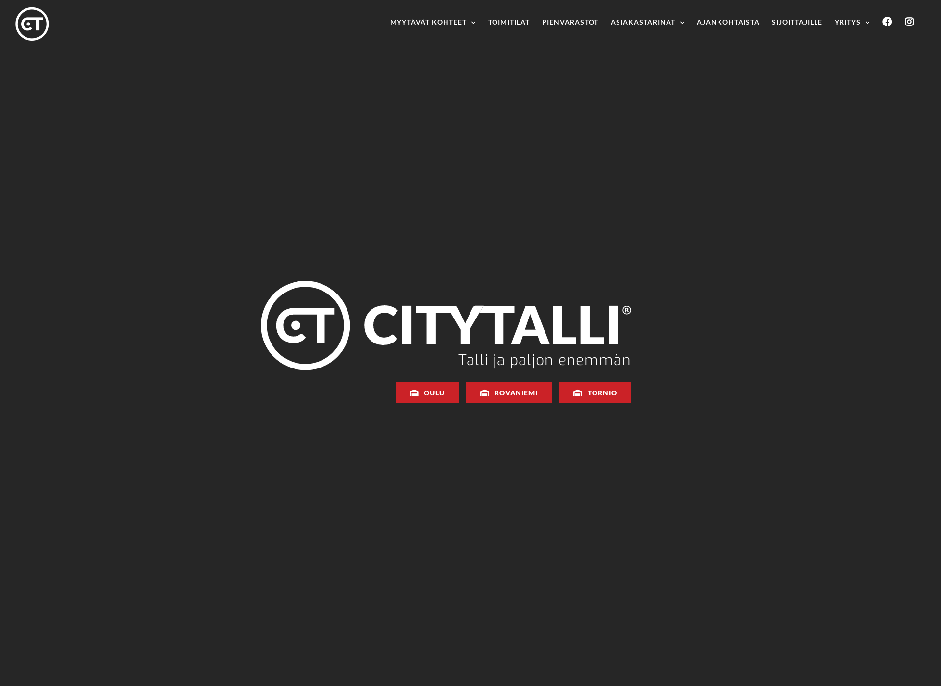 Screenshot for citytalli.fi