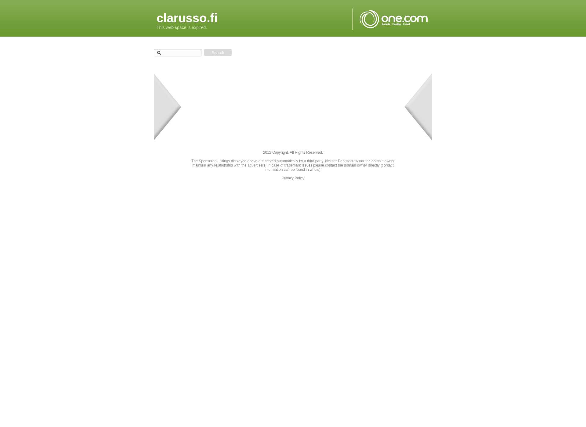 Screenshot for clarusso.fi