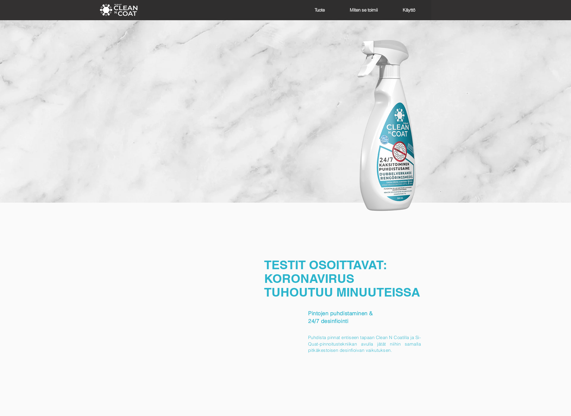 Screenshot for clean-n-coat.fi