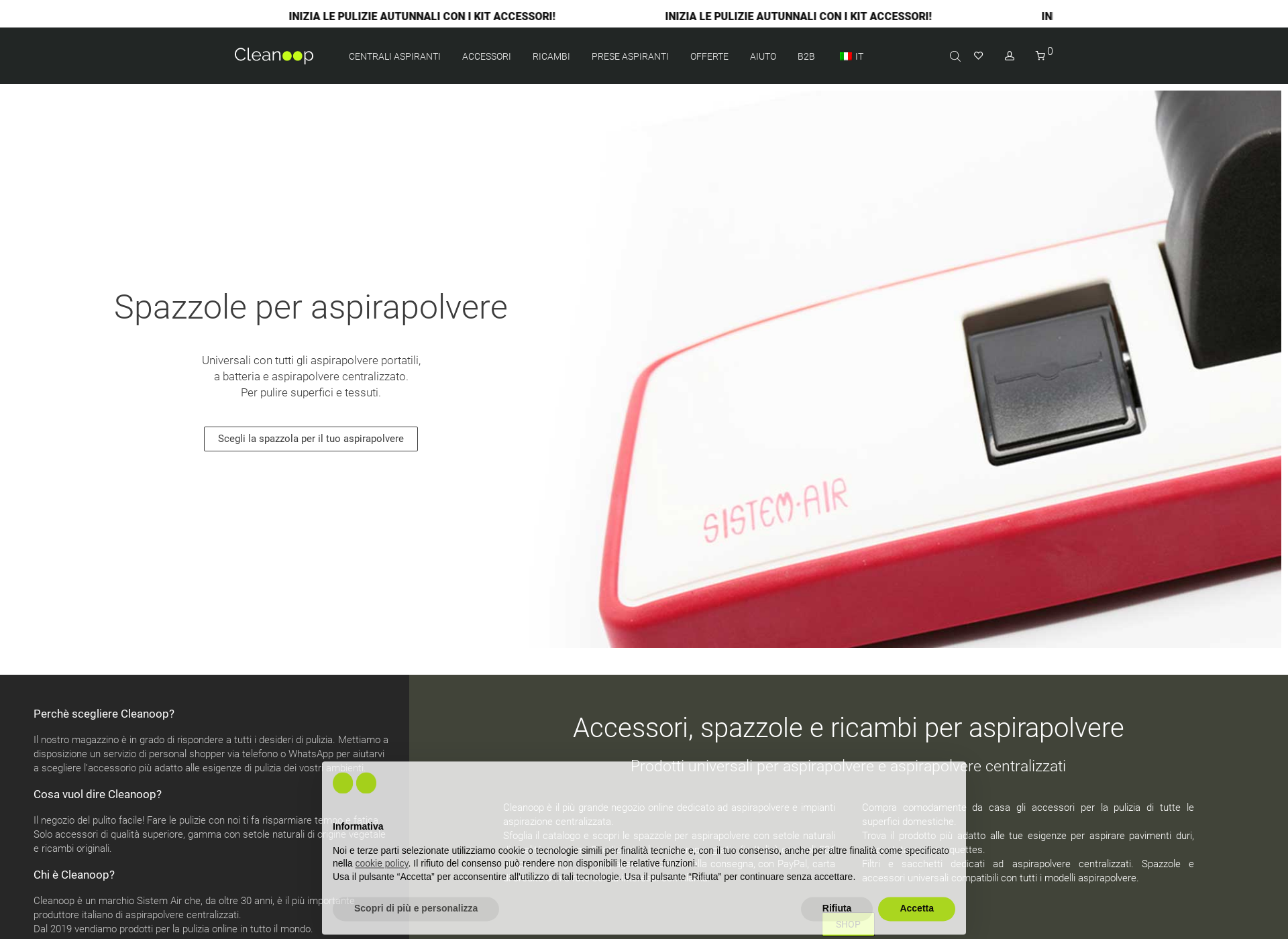 Skärmdump för cleanoop.fi