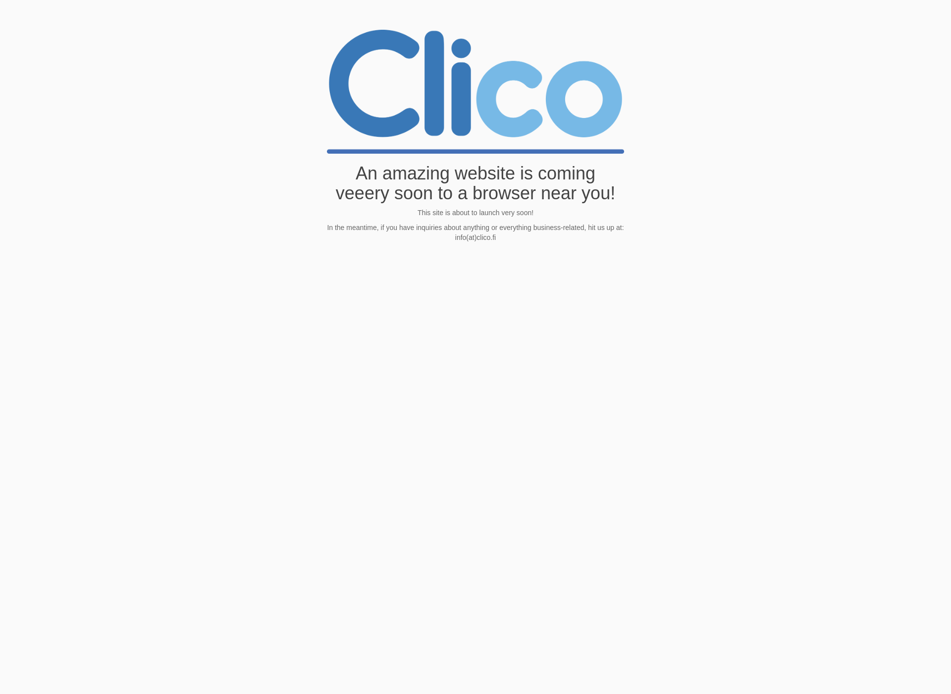 Skärmdump för clico.fi
