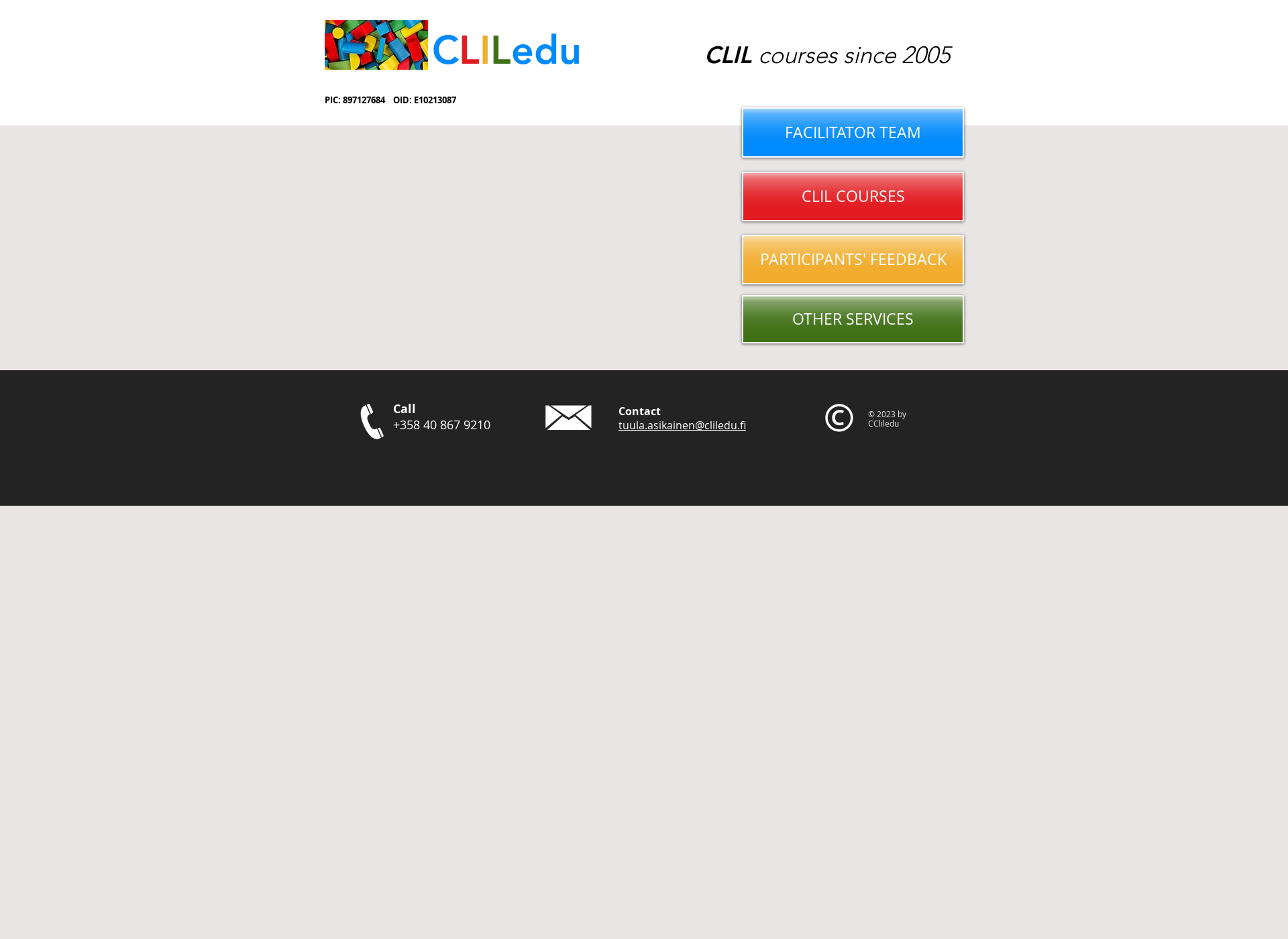 Screenshot for cliledu.fi