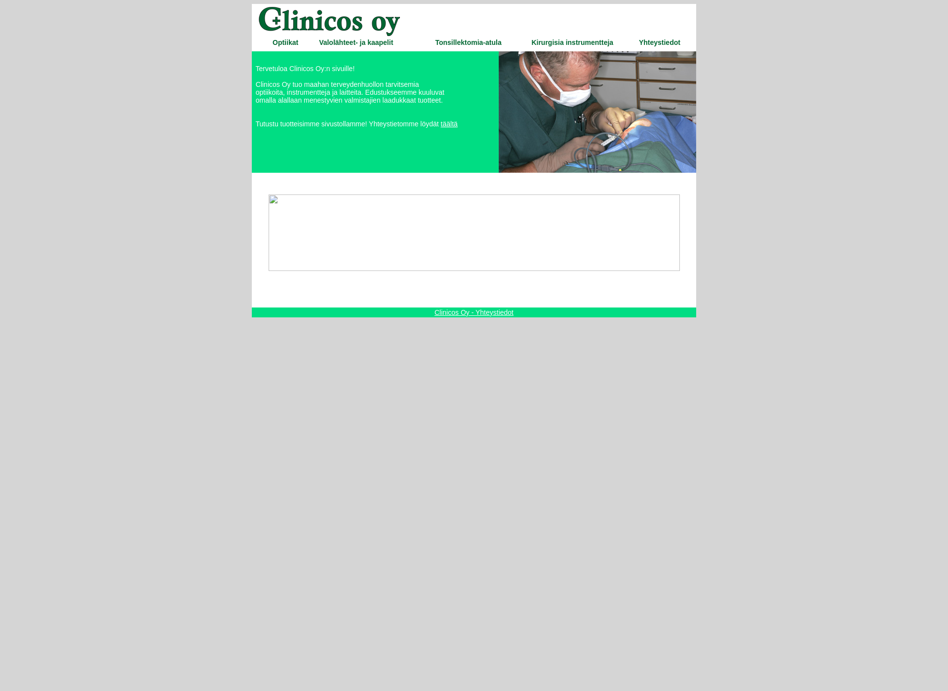 Screenshot for clinicos.fi
