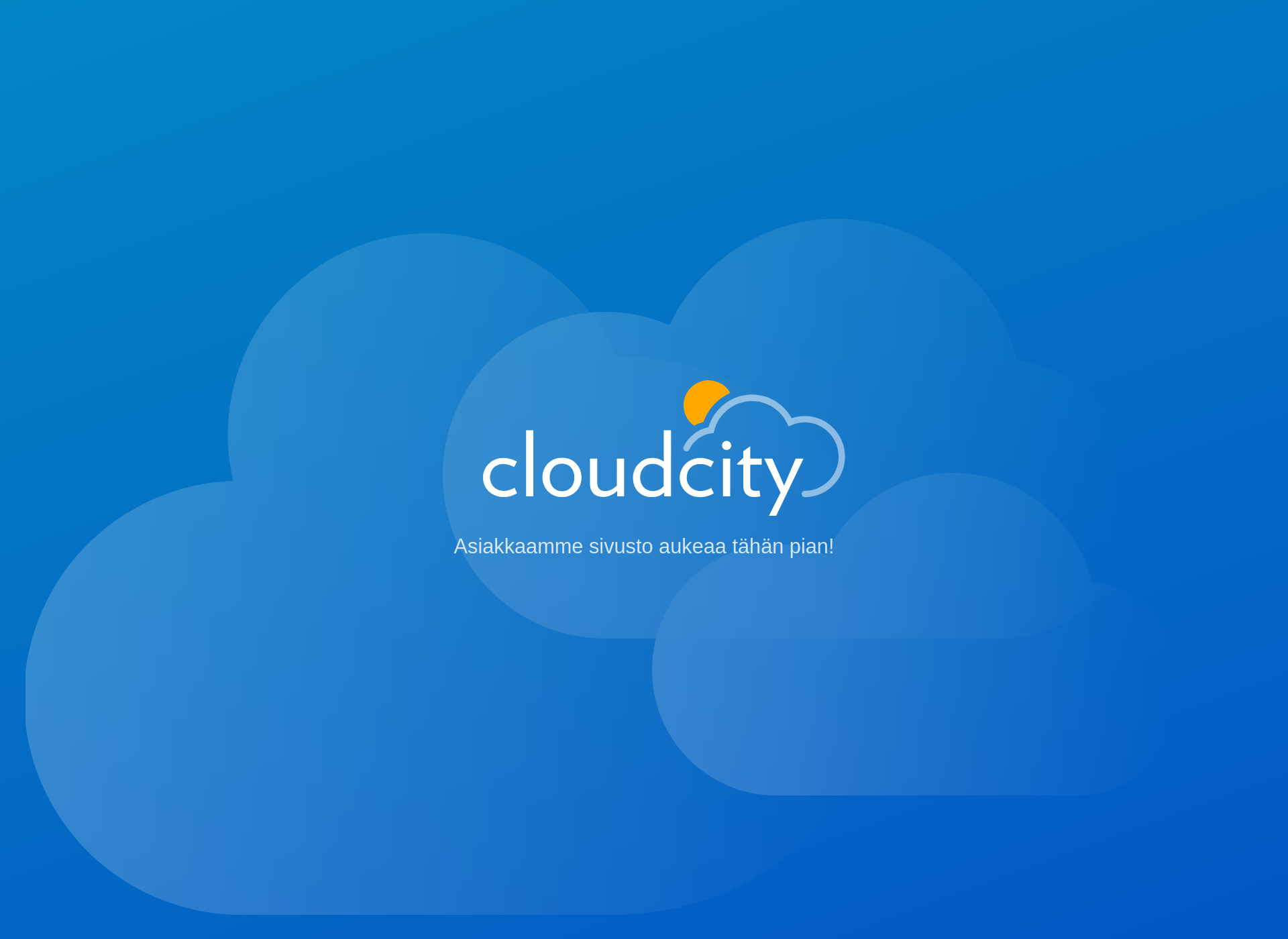 Screenshot for cloudcitywp.fi