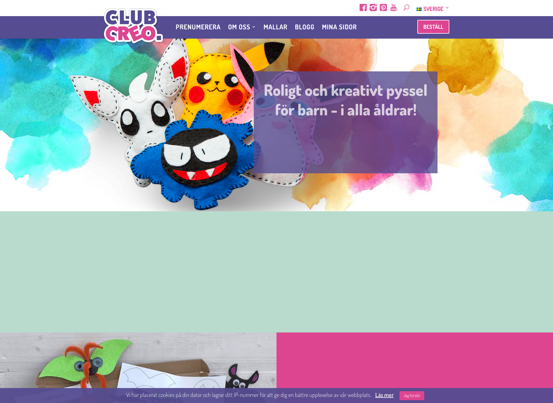 Screenshot for clubcreo.fi