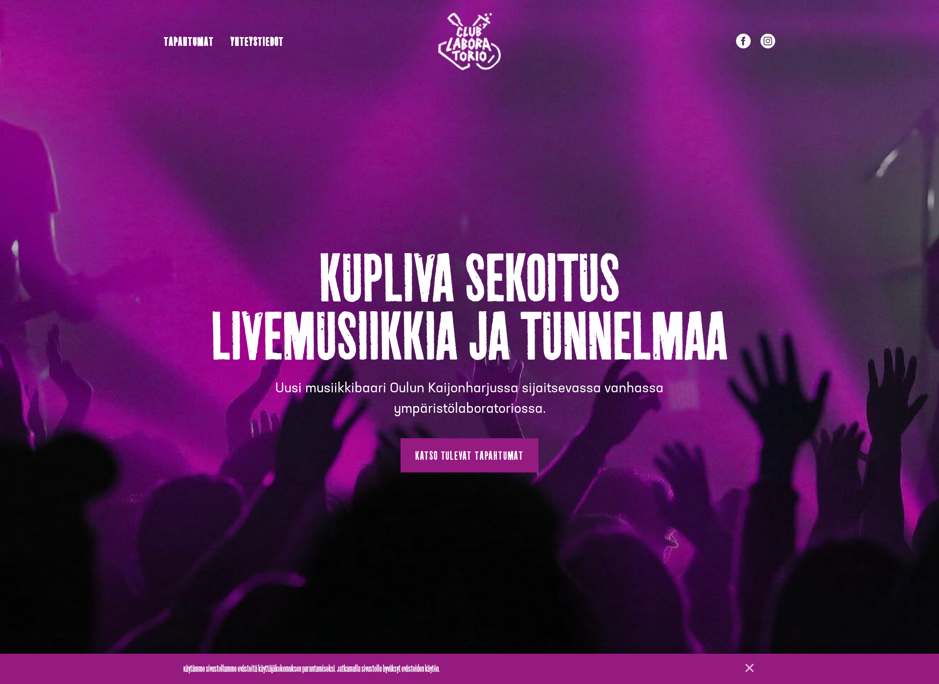 Skärmdump för clublaboratorio.fi